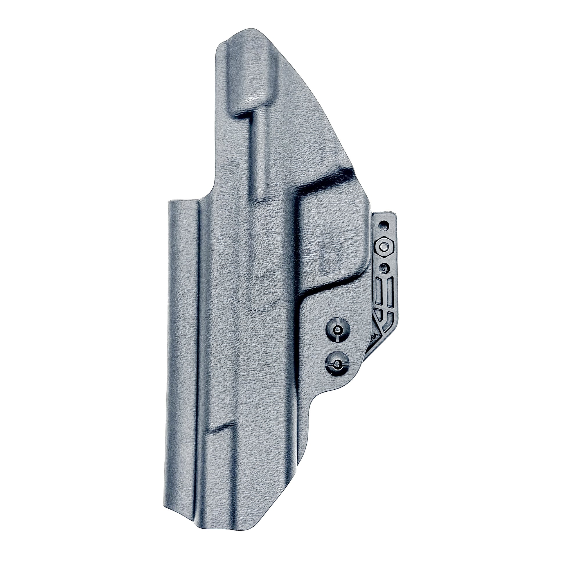 Black Smith & Wesson M&P 5.6 10MM M2.0 Inside Waistband Holster with Monoblock and Modwing