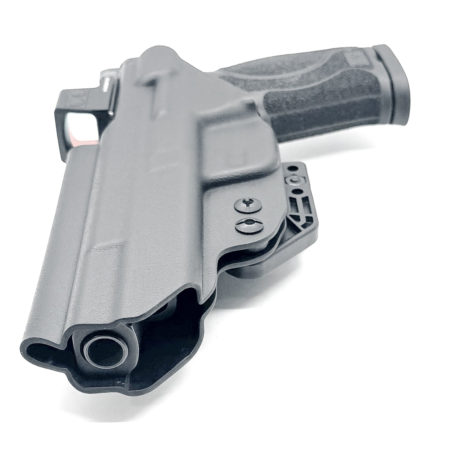 Black Smith & Wesson M&P 5.6 10MM M2.0 Inside Waistband Holster with Monoblock and Modwing