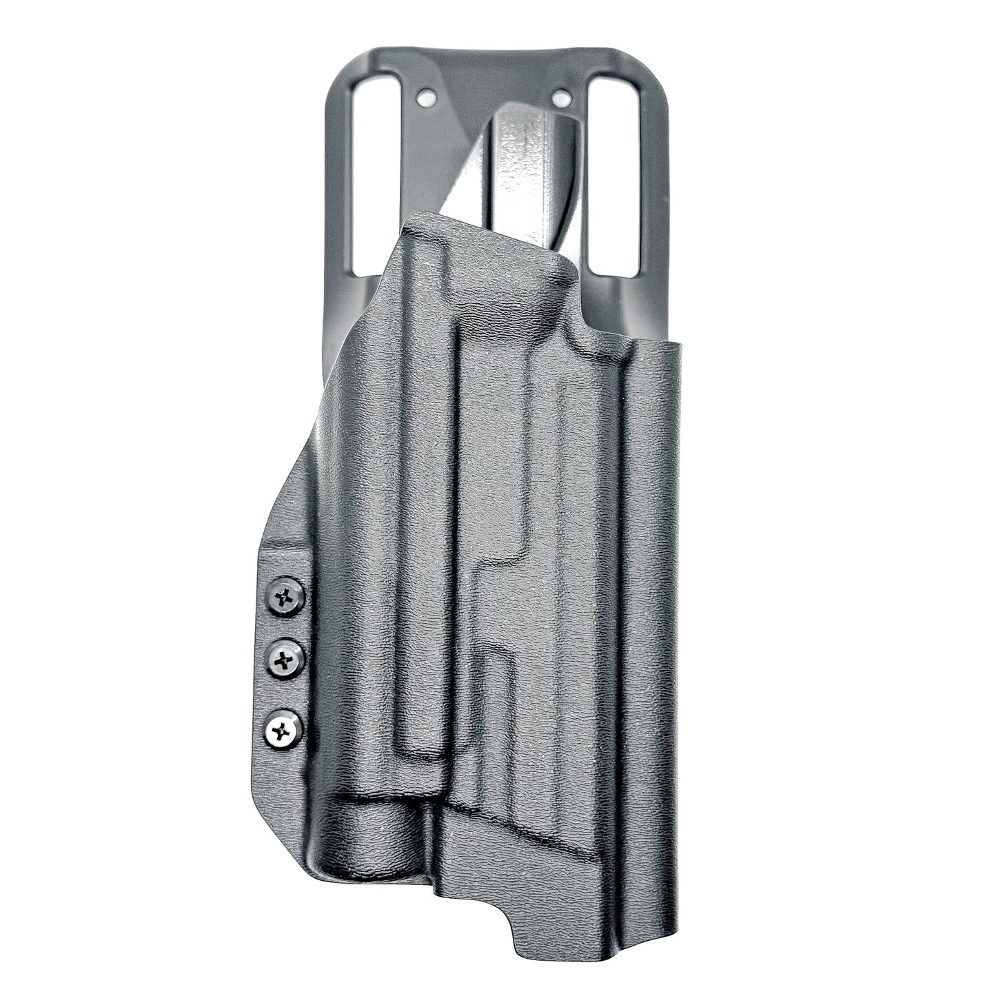 For the best OWB Smith & Wesson 5.6 10MM Performance Center pistol & Streamlight TLR-1 HL-X Duty & Competition Holster, shop Four Brothers 4BROS Holsters.
