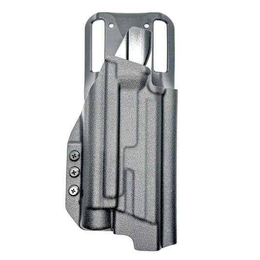 For the best OWB Smith & Wesson 5.6 10MM Performance Center pistol & Streamlight TLR-1 HL-X Duty & Competition Holster, shop Four Brothers 4BROS Holsters.