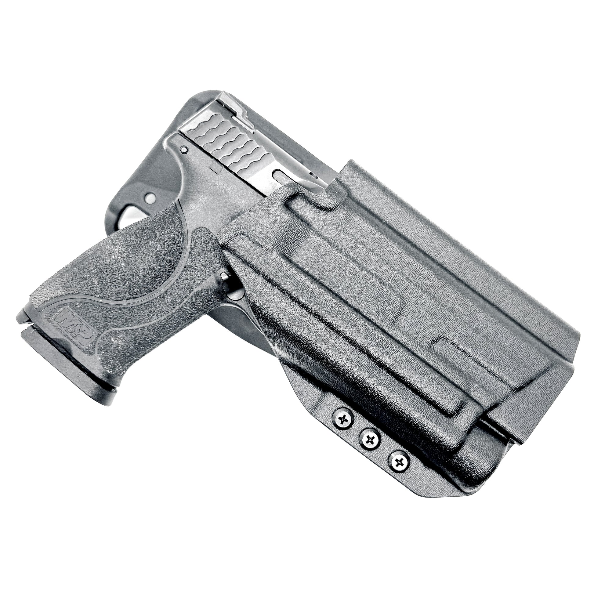 For the best Outside Waistband OWB Smith & Wesson M2.0 5" 9MM pistol & Streamlight TLR-1 HL-X Duty & Competition Style Holster, shop Four Brothers Holsters.