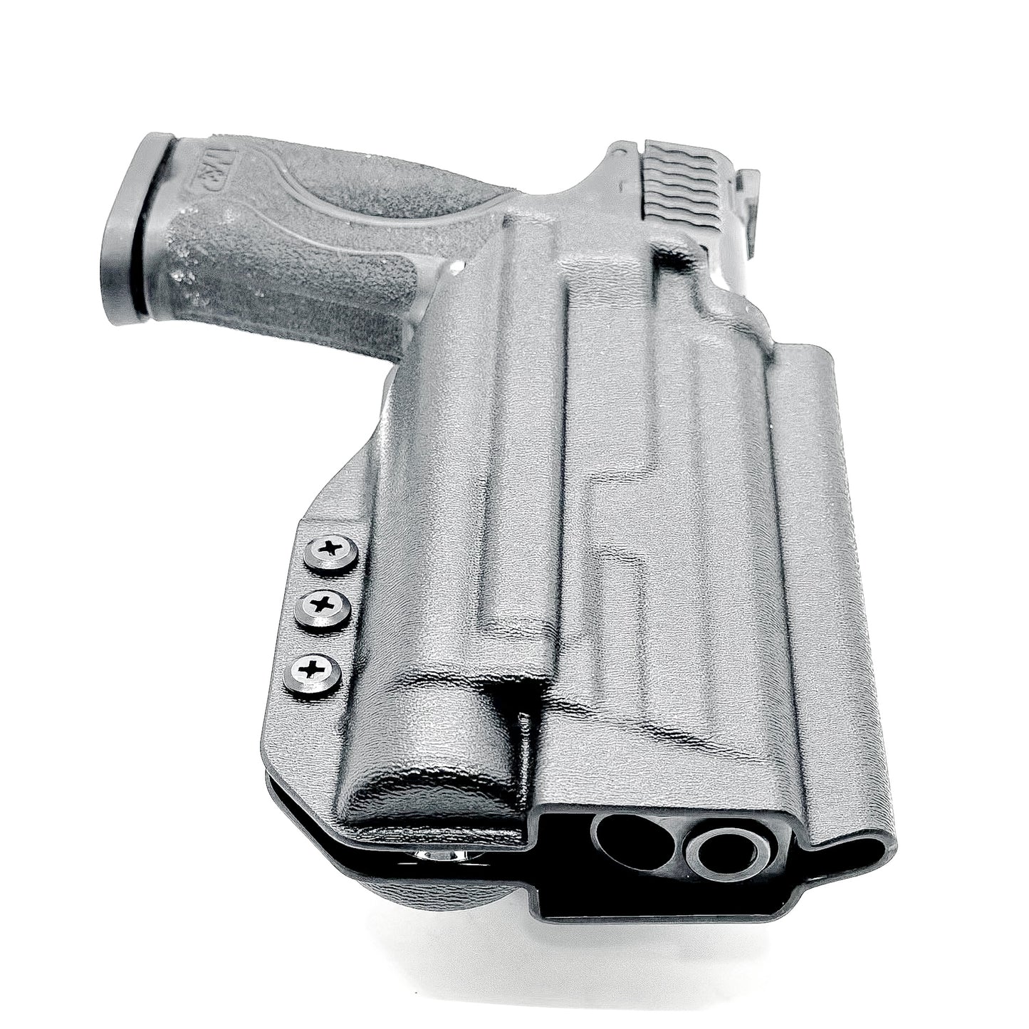 For the best Outside Waistband OWB Smith & Wesson M2.0 5" 9MM pistol & Streamlight TLR-1 HL-X Duty & Competition Style Holster, shop Four Brothers Holsters.