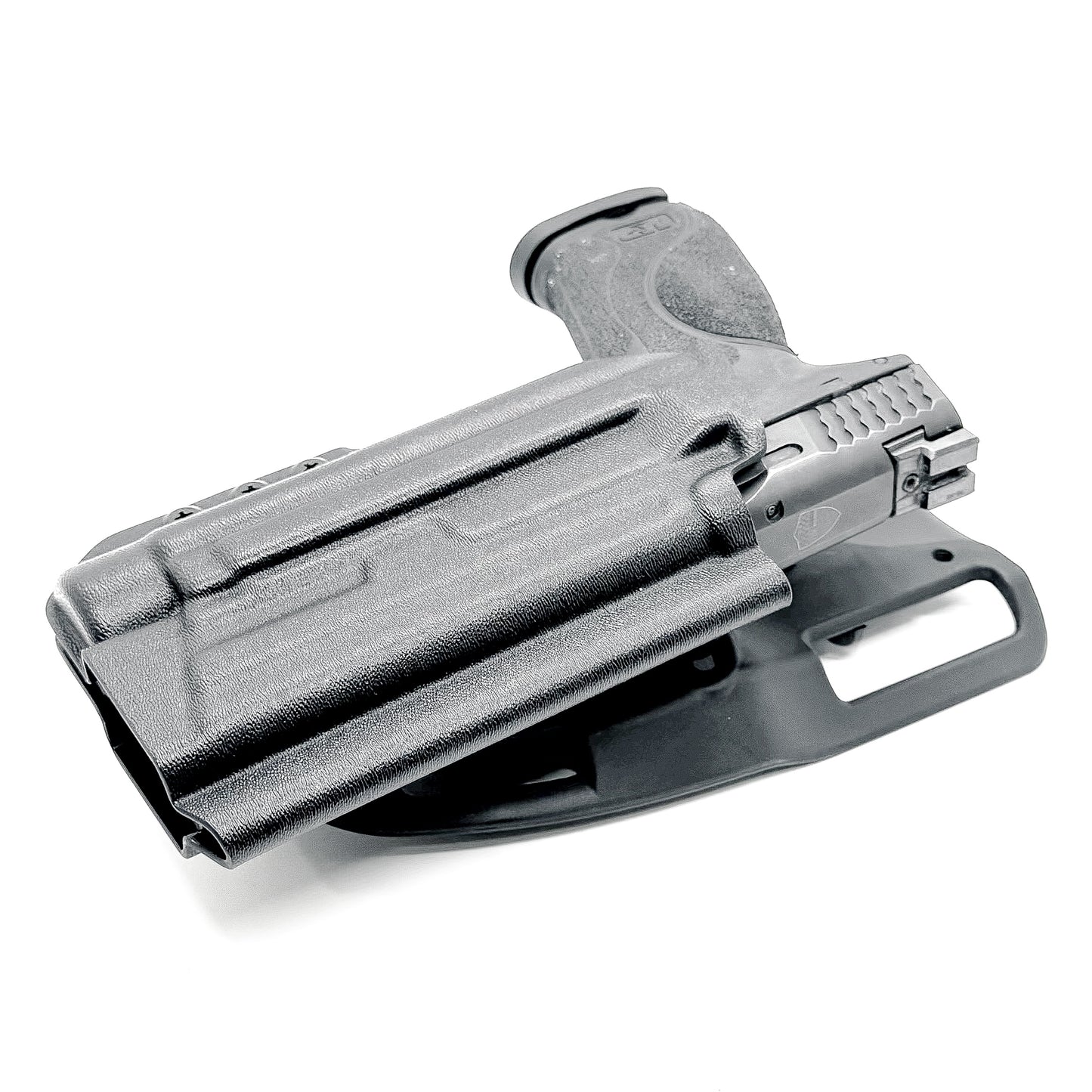 For the best Outside Waistband OWB Smith & Wesson M2.0 5" 9MM pistol & Streamlight TLR-1 HL-X Duty & Competition Style Holster, shop Four Brothers Holsters.