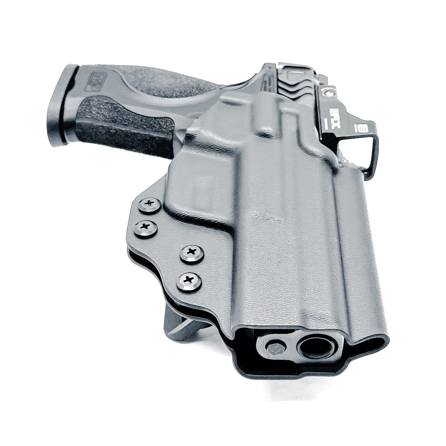 Black Smith & Wesson M&P 9 M2.0 Metal and Metal Carry Comp OWB Holster