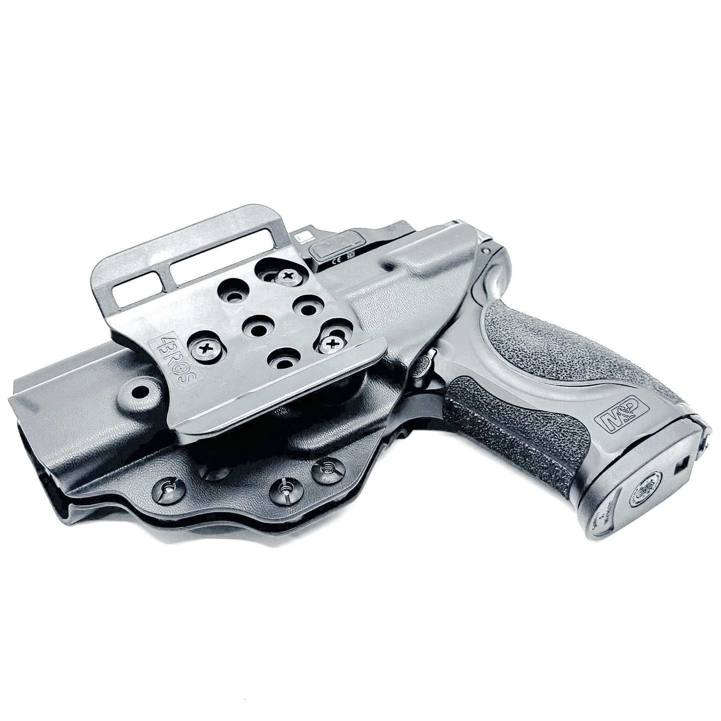 Black Smith & Wesson M&P 9 M2.0 Metal and Metal Carry Comp OWB Holster