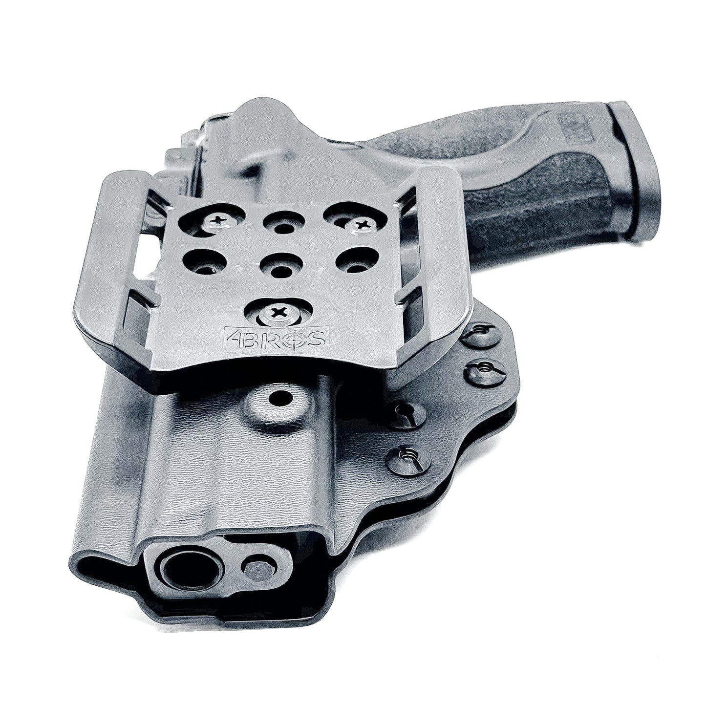 Black Smith & Wesson M&P 9 M2.0 Metal and Metal Carry Comp OWB Holster