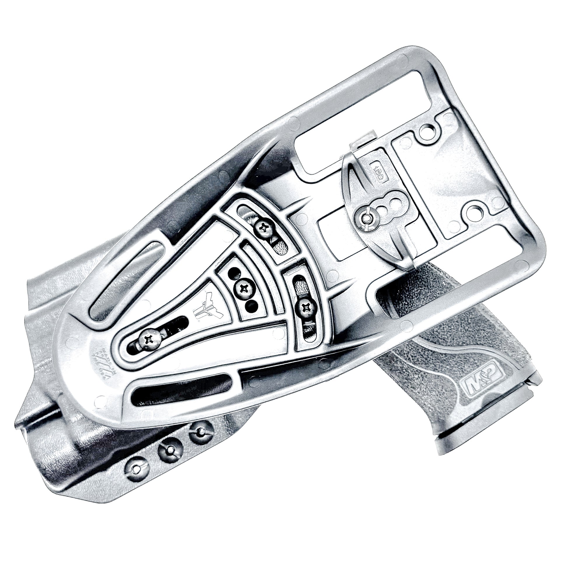 Outside Waistband Smith & Wesson 4.25" 9mm pistol & Streamlight TLR-1 HL-X Duty & Competition Style Kydex Holster