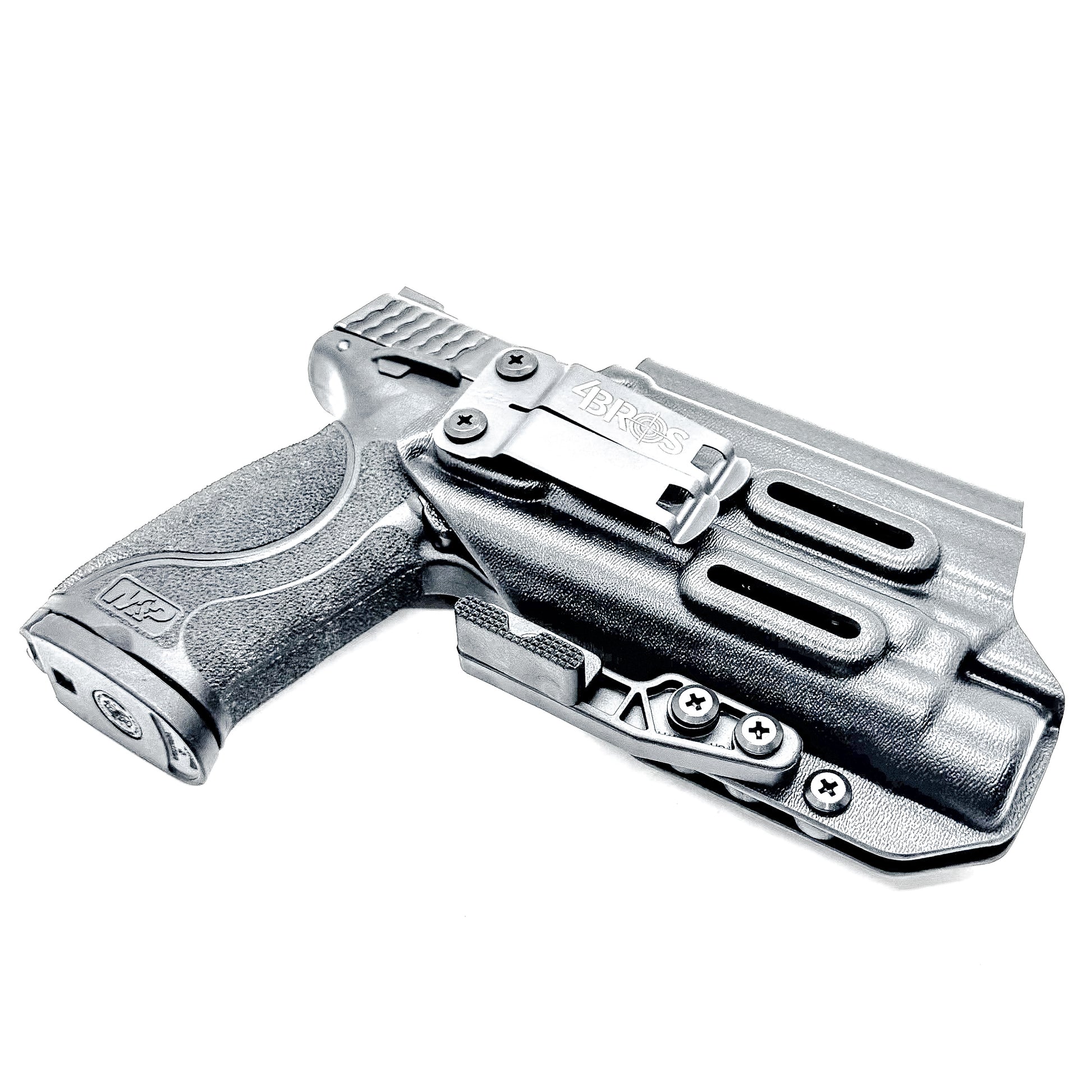 Inside Waistband IWB for the Smith & Wesson 4.25" 9mm pistol with the Streamlight TLR-1 HL-X Kydex Holster