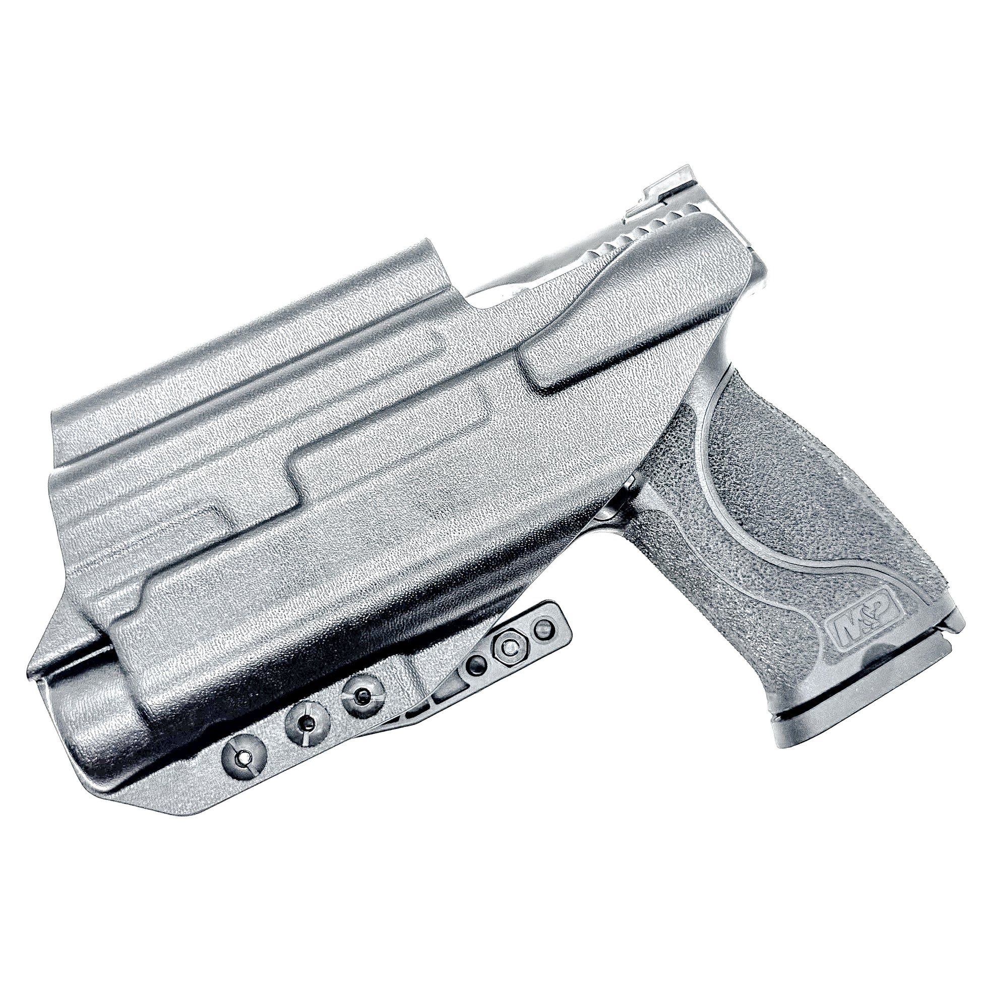 Inside Waistband IWB for the Smith & Wesson 4.25" 9mm pistol with the Streamlight TLR-1 HL-X Kydex Holster