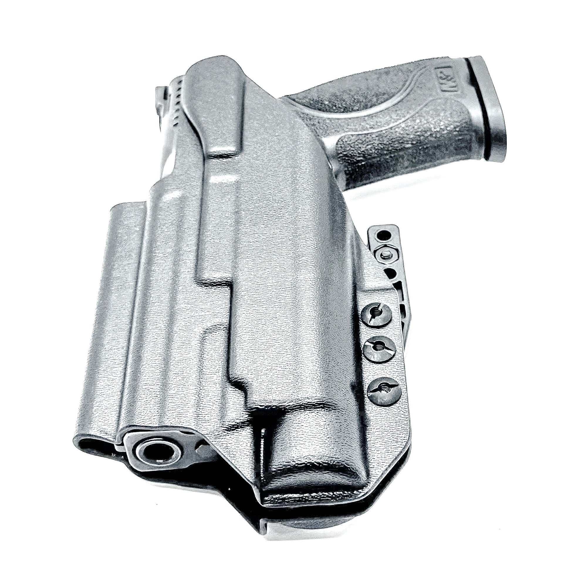 Inside Waistband IWB for the Smith & Wesson 4.25" 9mm pistol with the Streamlight TLR-1 HL-X Kydex Holster