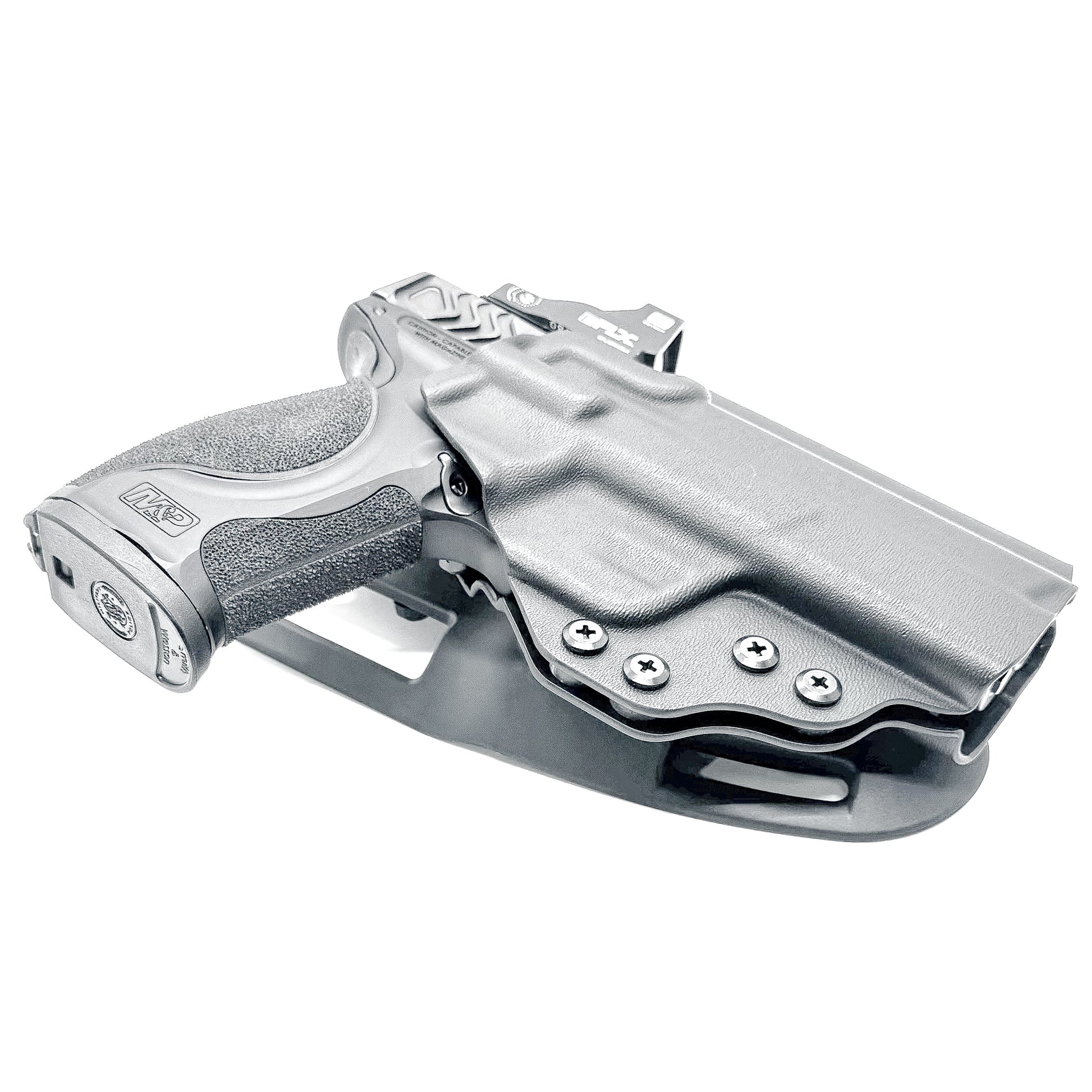 Black Smith & Wesson M&P Metal Duty & Competition Holster with Duty Drop