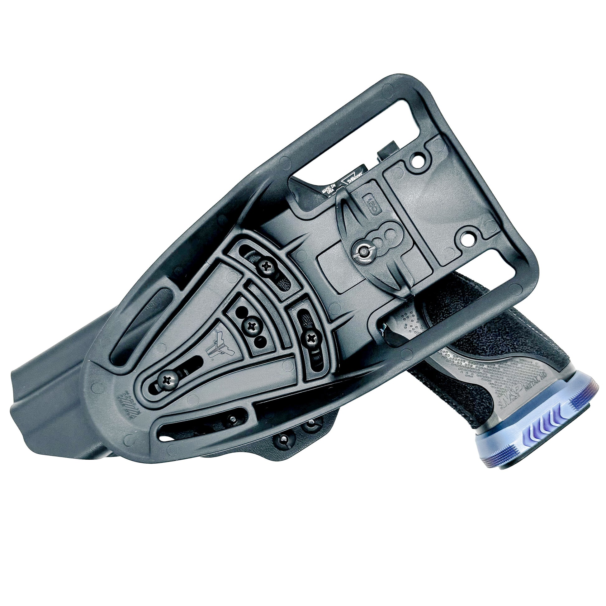 Smith & Wesson SPEC Series M&P 9 Metal M2.0 Duty & Competition Holster in Black with Duty Drop