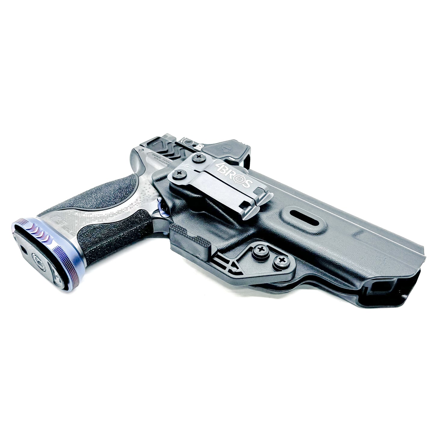 Smith & Wesson SPEC Series M&P 9 Metal M2.0 Inside Waistband Holster in black with Monoblock and Modwing