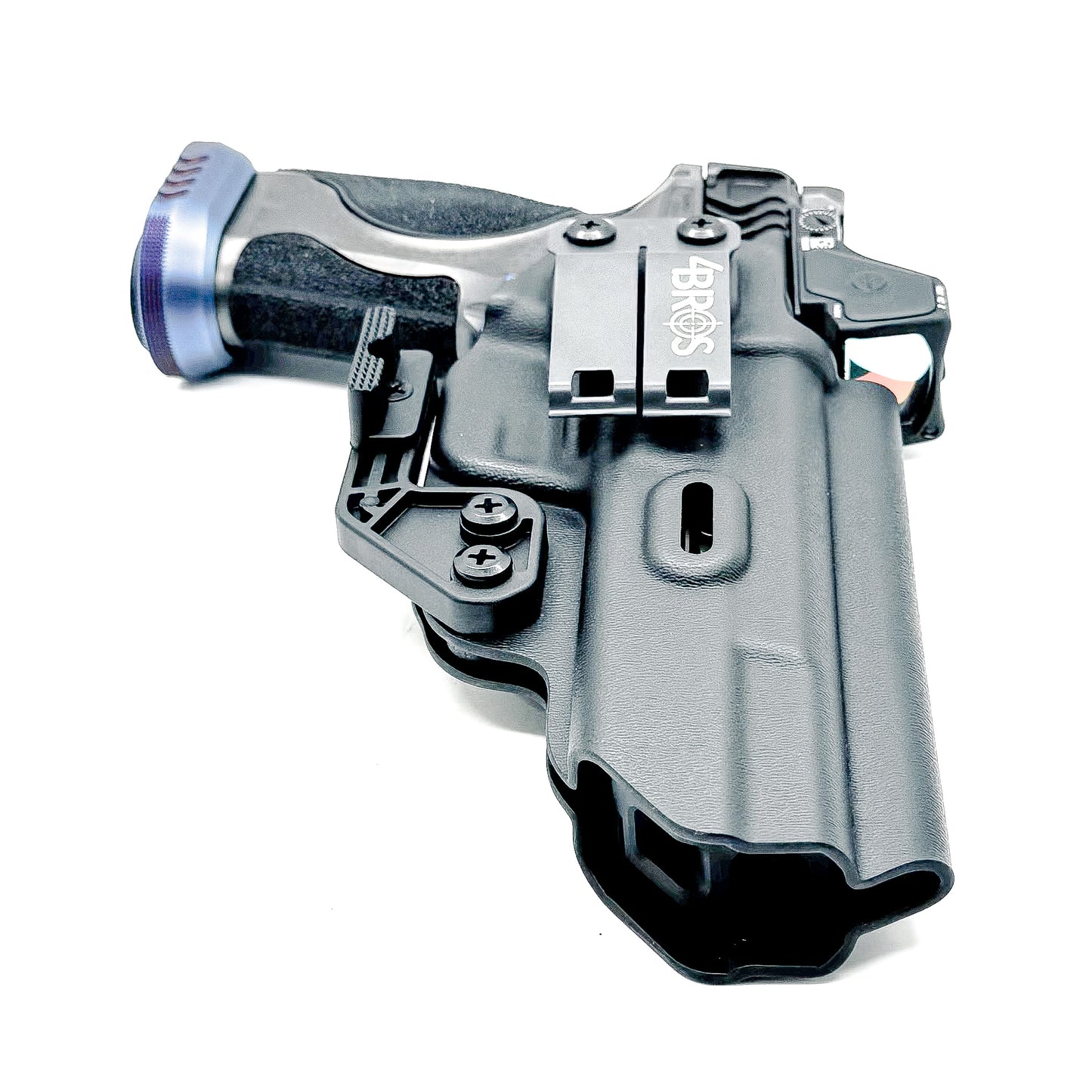 Smith & Wesson SPEC Series M&P 9 Metal M2.0 Inside Waistband Holster in black with Monoblock and Modwing