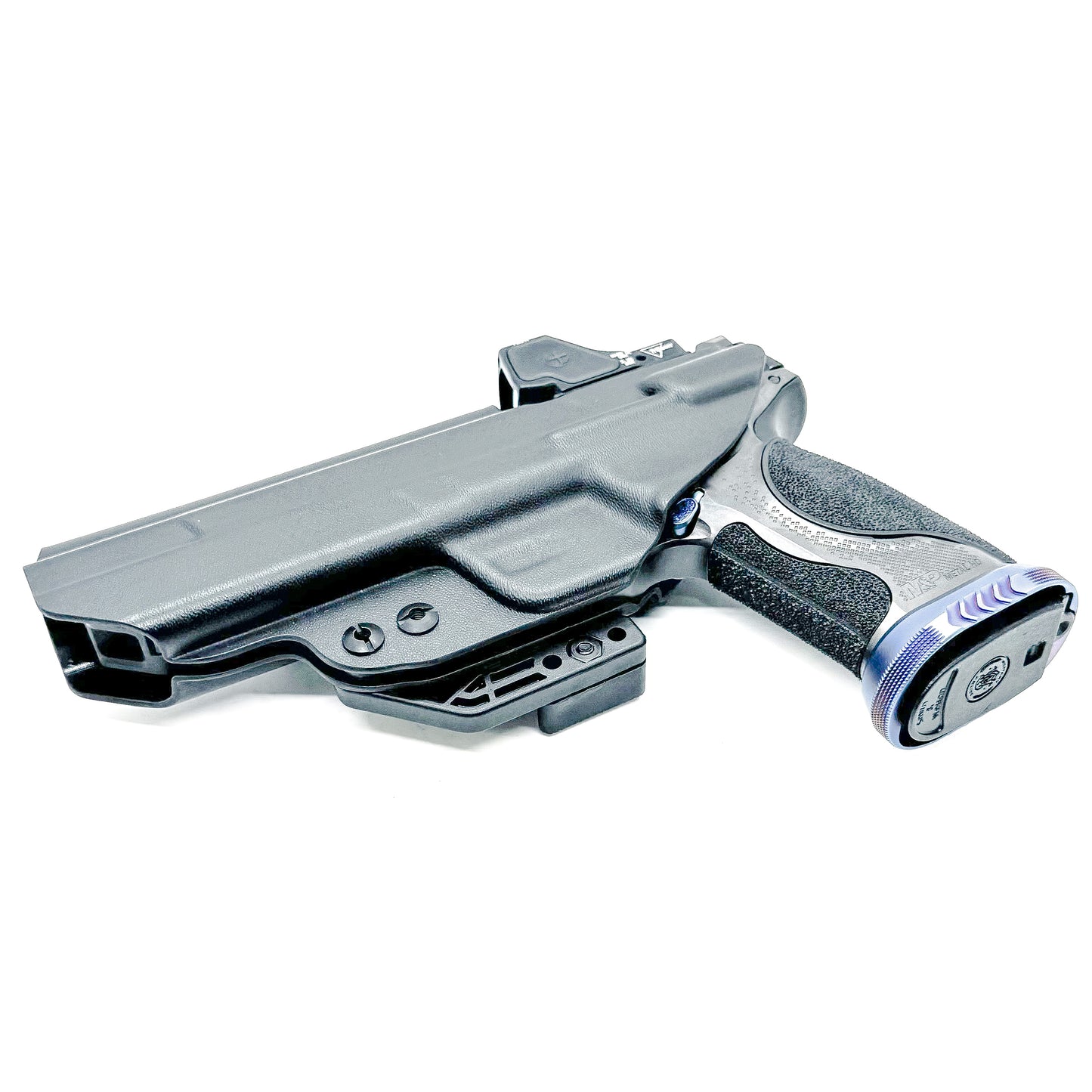 Smith & Wesson SPEC Series M&P 9 Metal M2.0 Inside Waistband Holster in black with Monoblock and Modwing