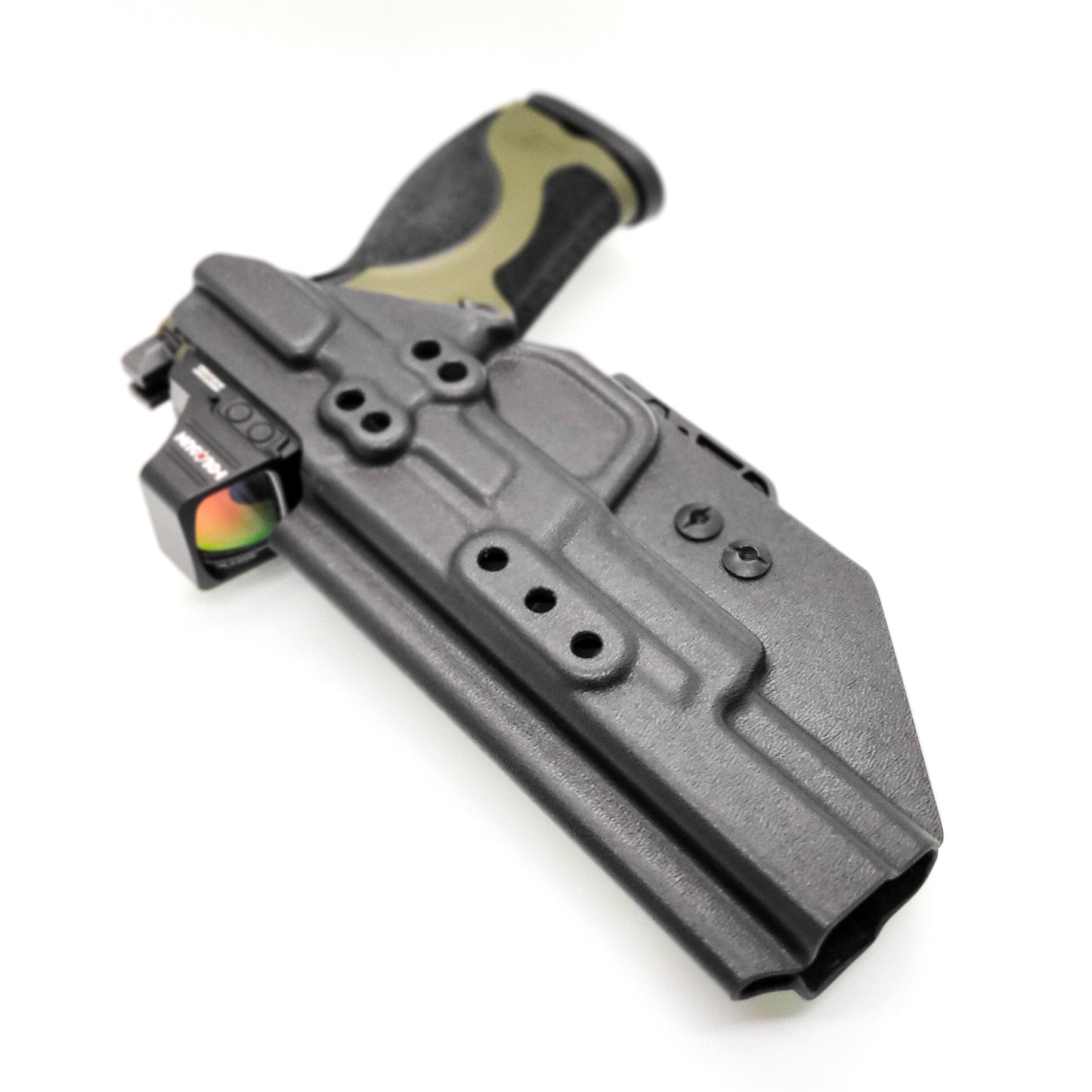For the Best IWB AIWB Inside Waistband Kydex Taco Holster for the Smith & Wesson 2023 SPEC Series M&P 9 Metal M2.0 9mm pistol, shop Four Brothers Holsters.