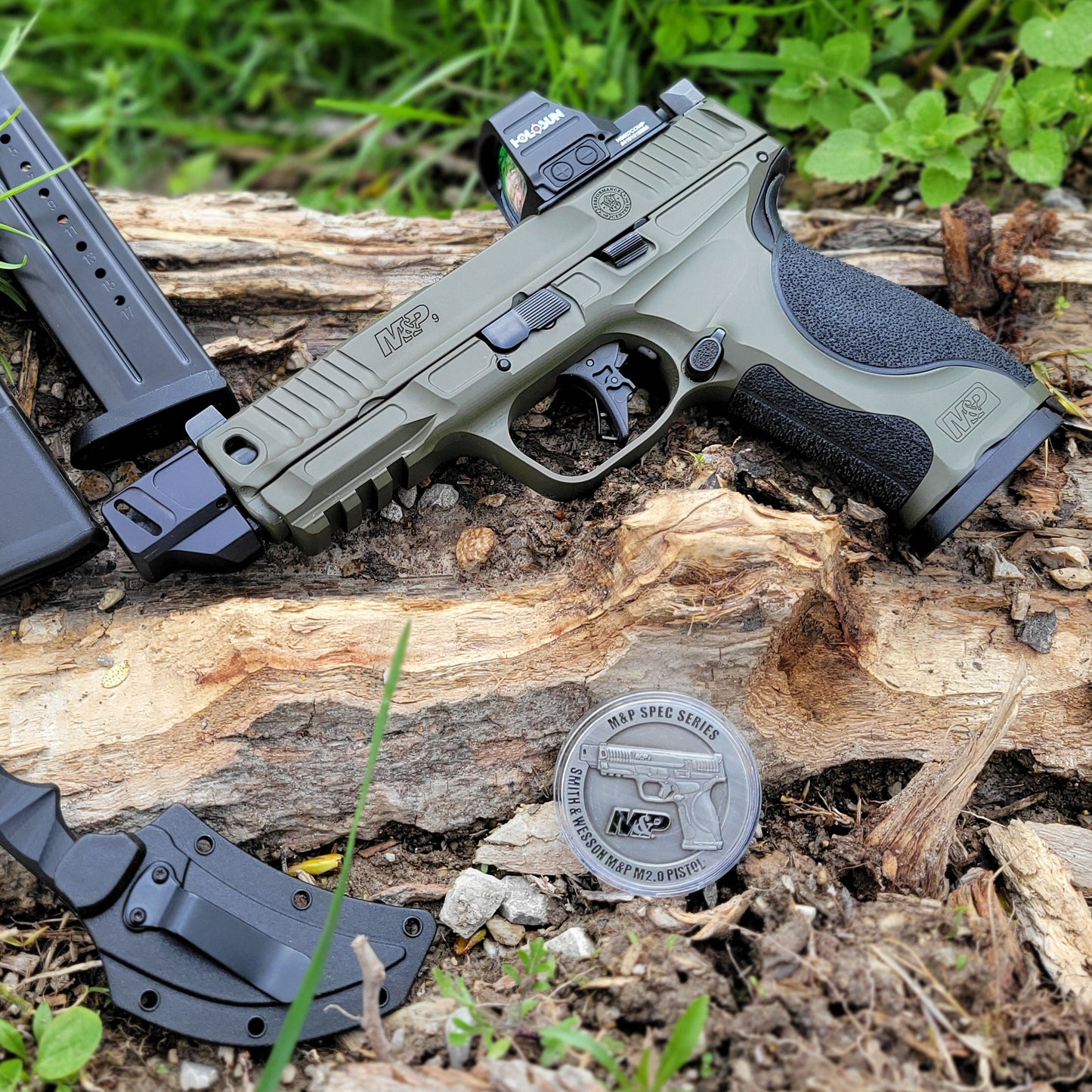 For the Best IWB AIWB Inside Waistband Kydex Taco Holster for the Smith & Wesson 2023 SPEC Series M&P 9 Metal M2.0 9mm pistol, shop Four Brothers Holsters.