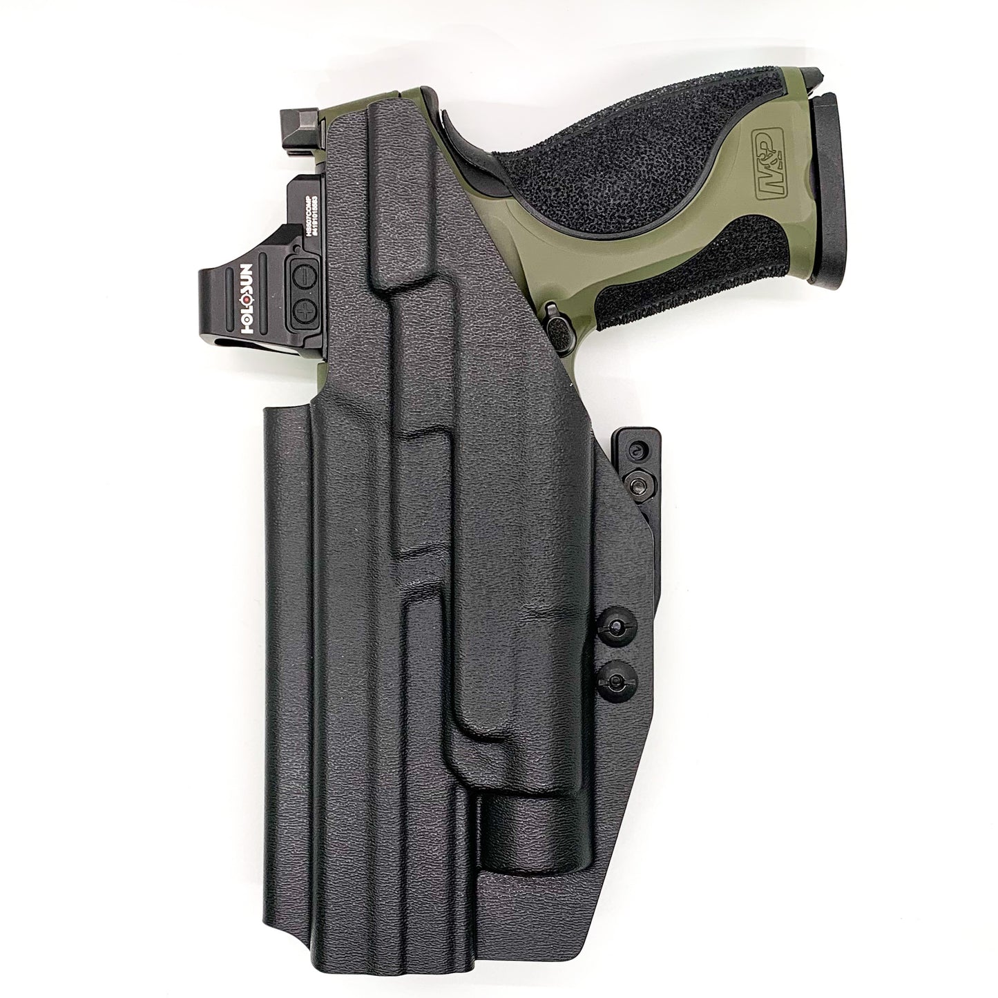 For the Best IWB AIWB Inside Waistband Holster for the Smith & Wesson 2023 SPEC Series M&P 9 Metal M2.0 with the TLR-1 HL, shop Four Brothers 4BROS Holsters.
