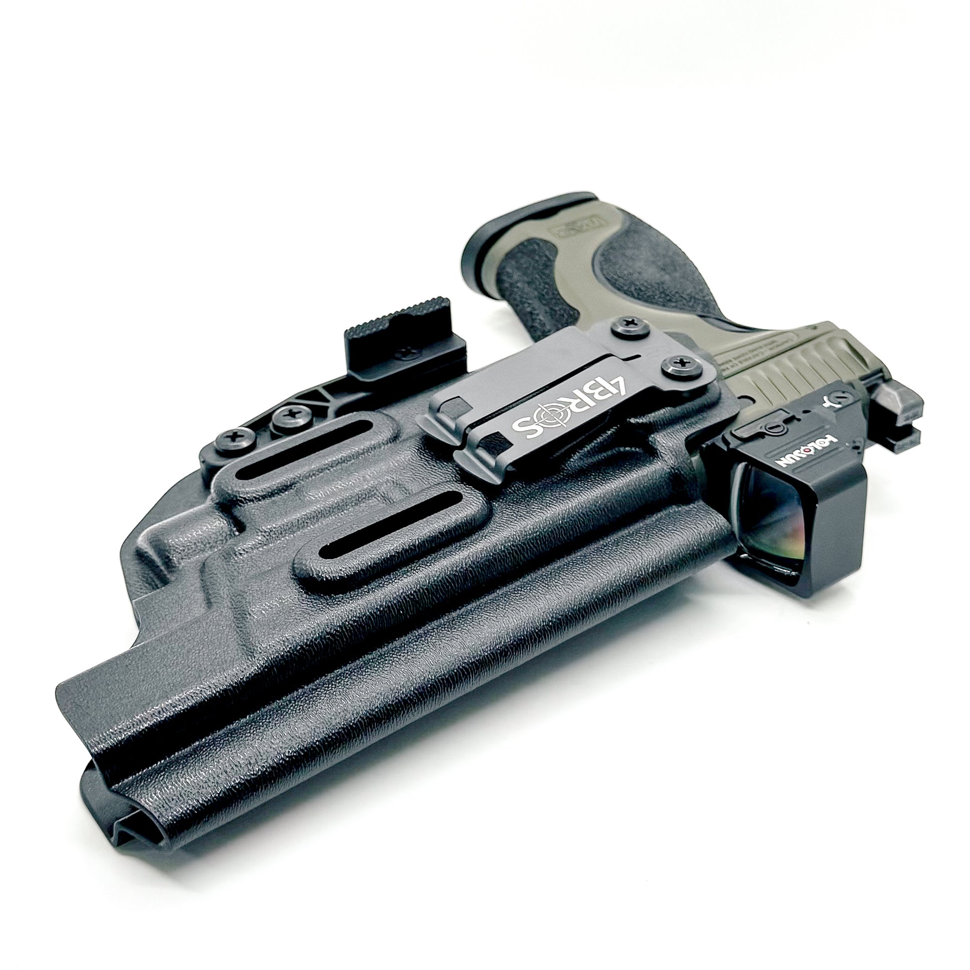 For the best IWB Holster for the Smith & Wesson 2023 SPEC Series M&P 9 Metal M2.0 & Streamlight TLR-7 X, A, & TLR-7 HL-X shop Four Brothers 4BROS Holsters.