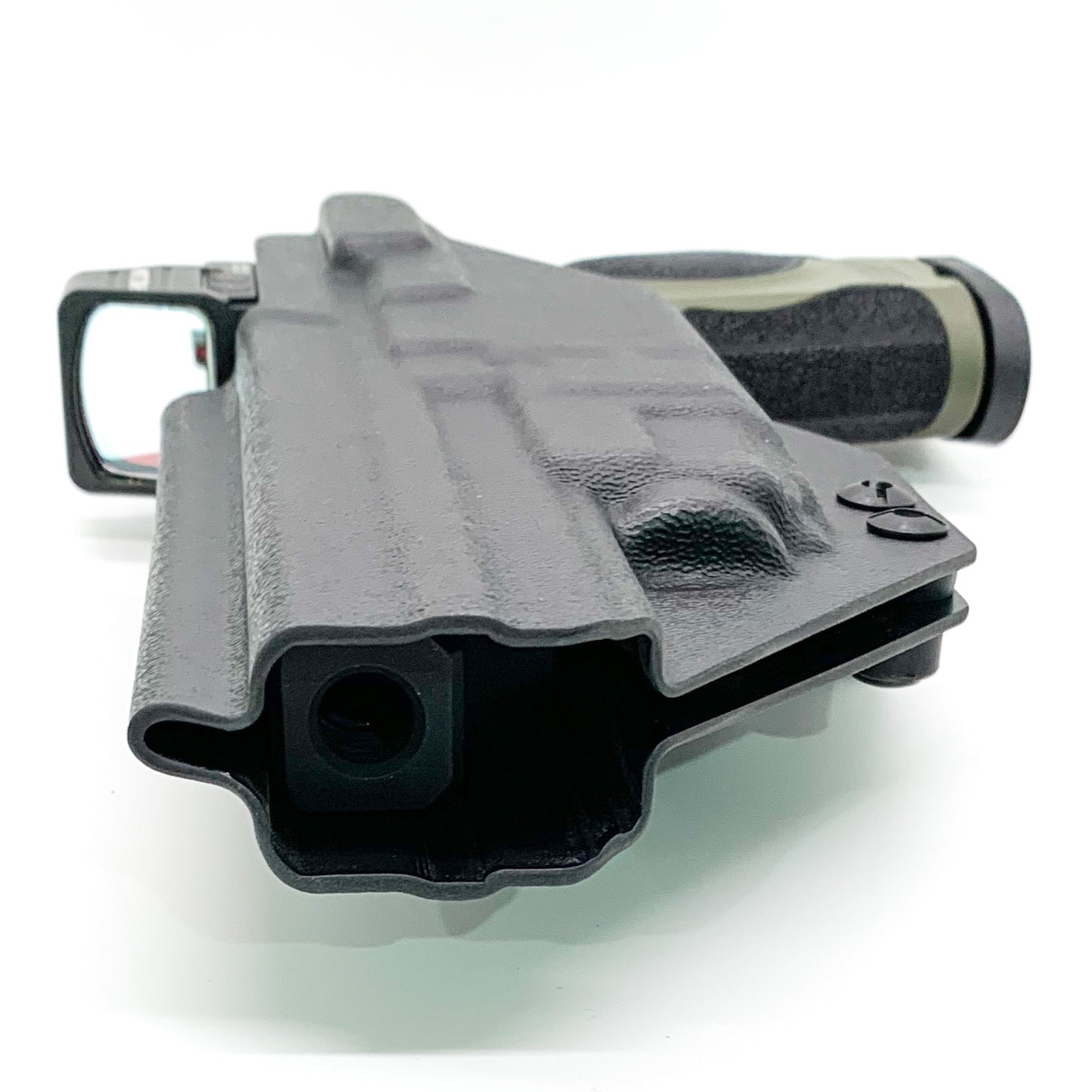 For the best IWB Kydex Inside Waistband Holster for the Smith and Wesson 2023 SPEC Series M&P 9 Metal M2.0 pistol & TLR-8A, shop Four Brothers 4BROS Holsters.