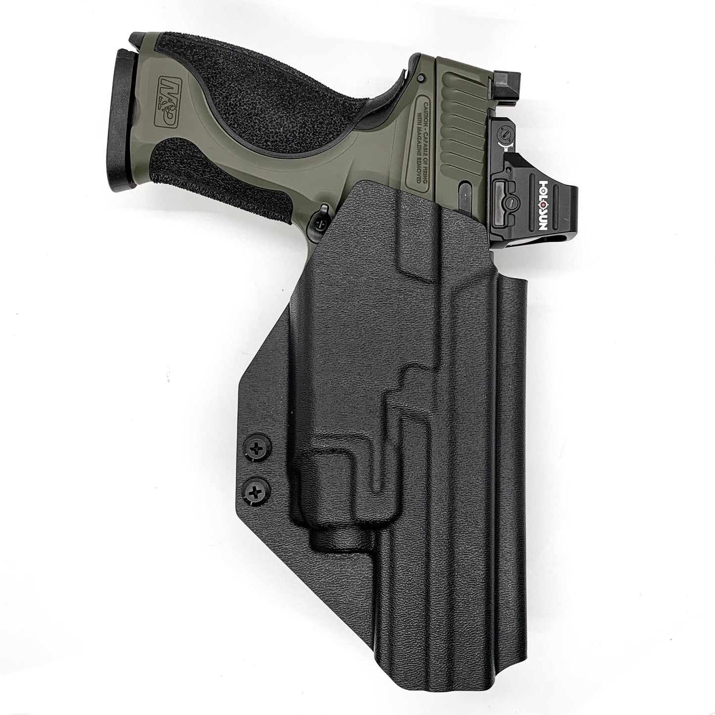 For the best Outside Waistband OWB Holster for the Smith & Wesson 2023 SPEC Series M&P 9 Metal M2.0 & Streamlight TLR-8A, shop Four Brothers 4BROS Holsters.