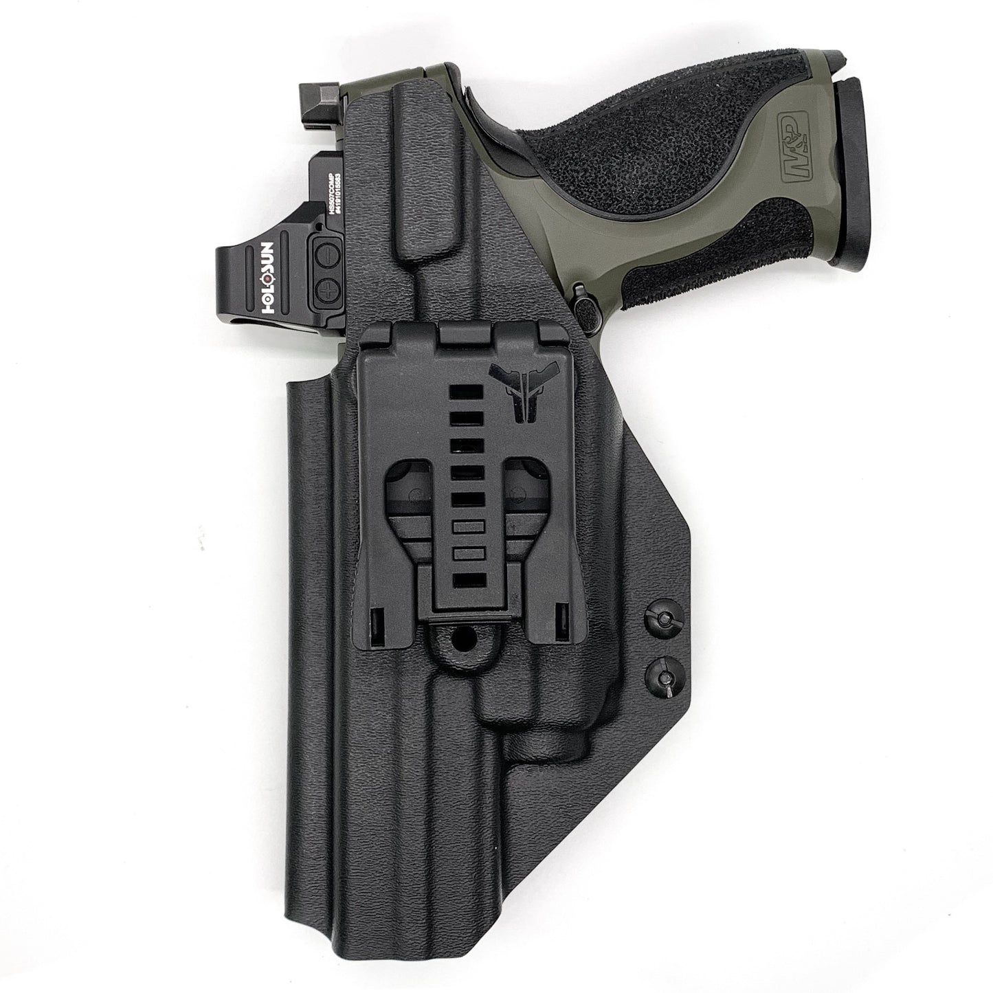 For the best Outside Waistband OWB Holster for the Smith & Wesson 2023 SPEC Series M&P 9 Metal M2.0 & Streamlight TLR-8A, shop Four Brothers 4BROS Holsters.