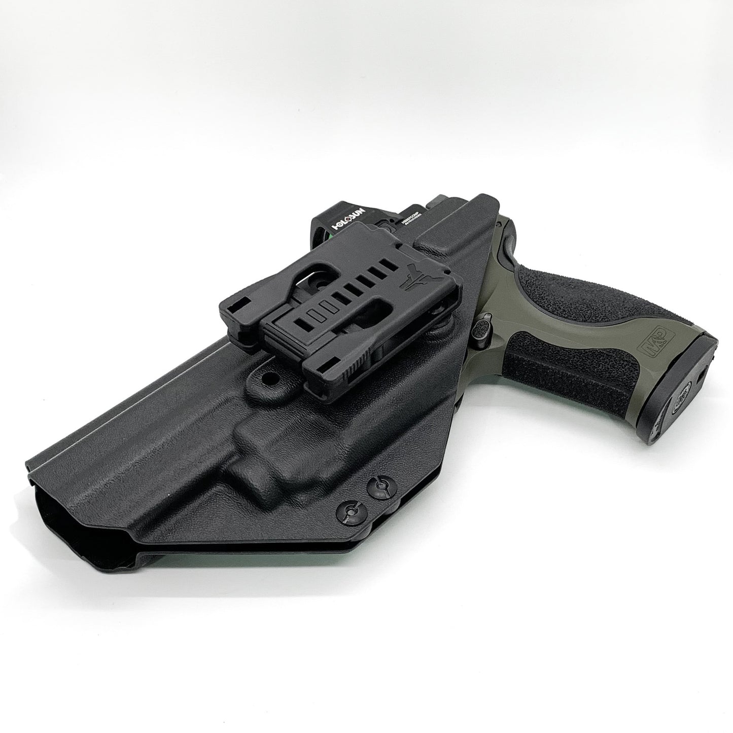 For the best Outside Waistband OWB Holster for the Smith & Wesson 2023 SPEC Series M&P 9 Metal M2.0 & Streamlight TLR-8A, shop Four Brothers 4BROS Holsters.
