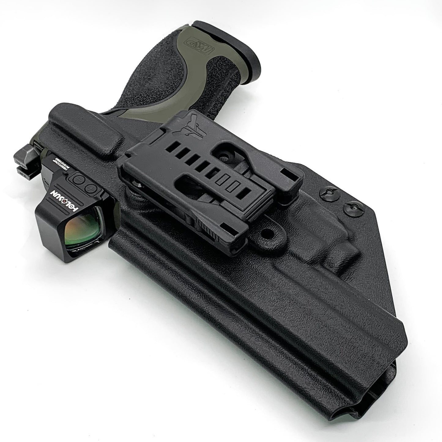 For the best Outside Waistband OWB Holster for the Smith & Wesson 2023 SPEC Series M&P 9 Metal M2.0 & Streamlight TLR-8A, shop Four Brothers 4BROS Holsters.