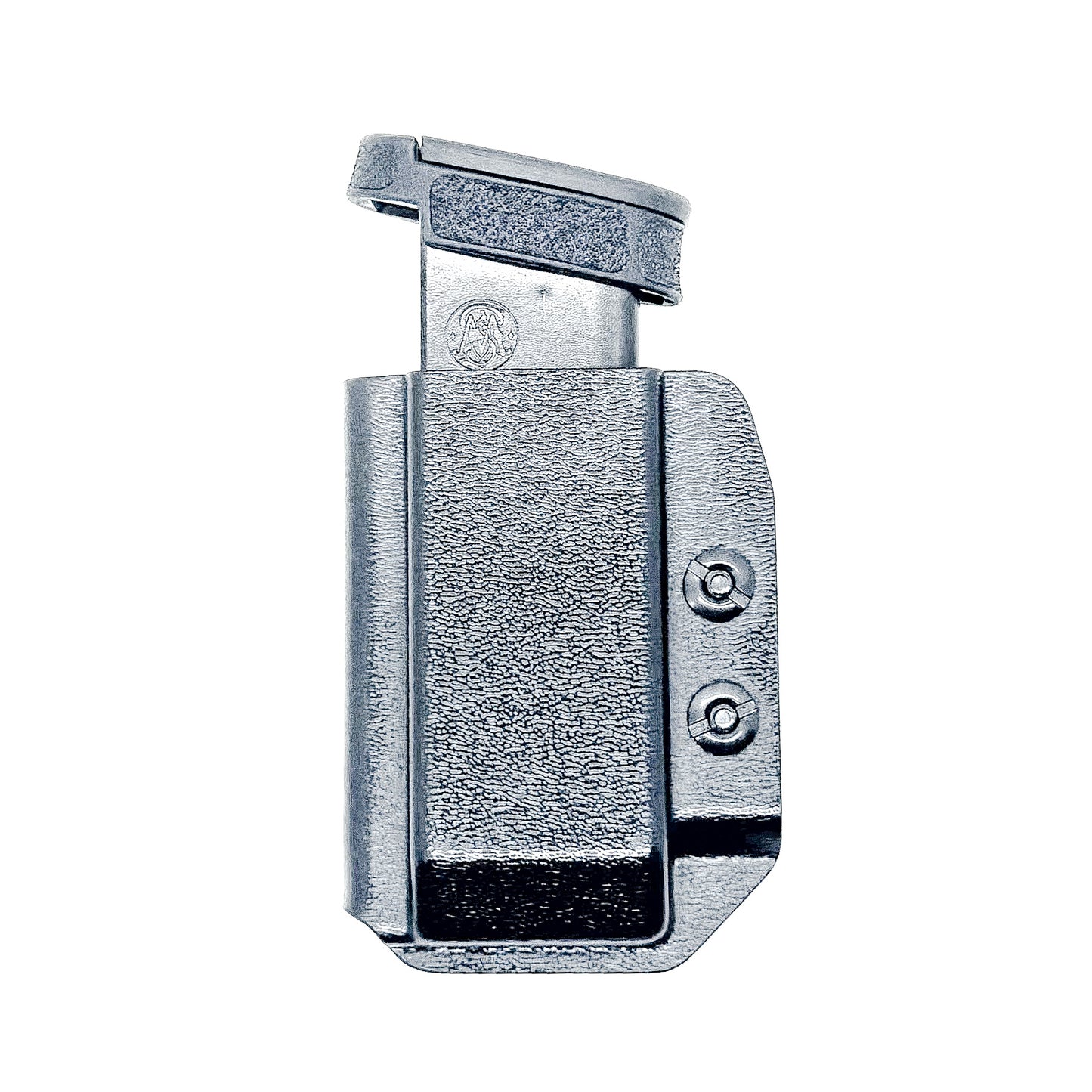 Black Kydex IWB AIWB appendix inside waistband magazine pouch for the Smith & Wesson Equalizer, shop Four Brothers 4BROS Holsters. Proudly made in the USA.