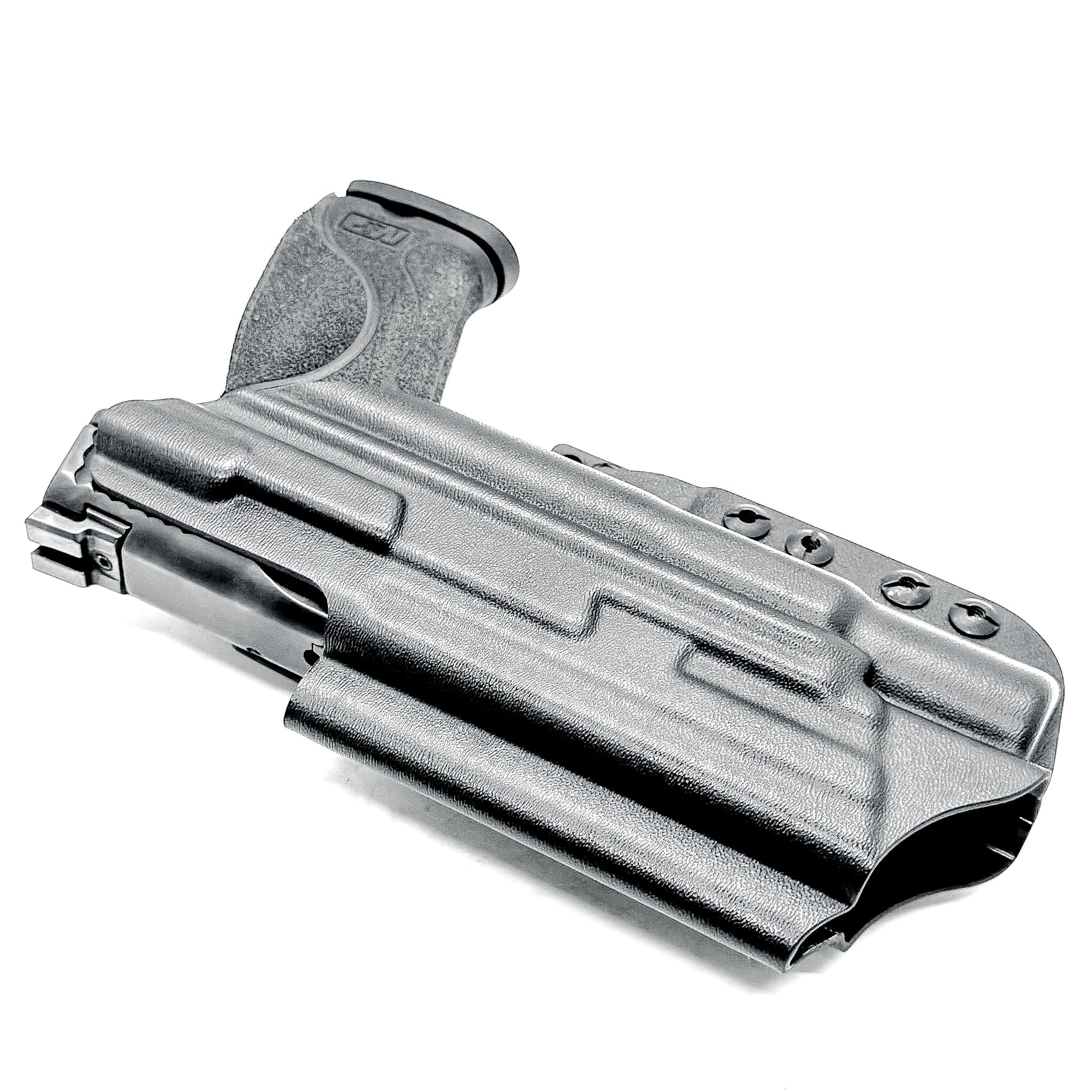 Smith & Wesson M&P 4-4.625 M2.0 & X300U Inside Waistband Holster in black with Monoblock and Modwing