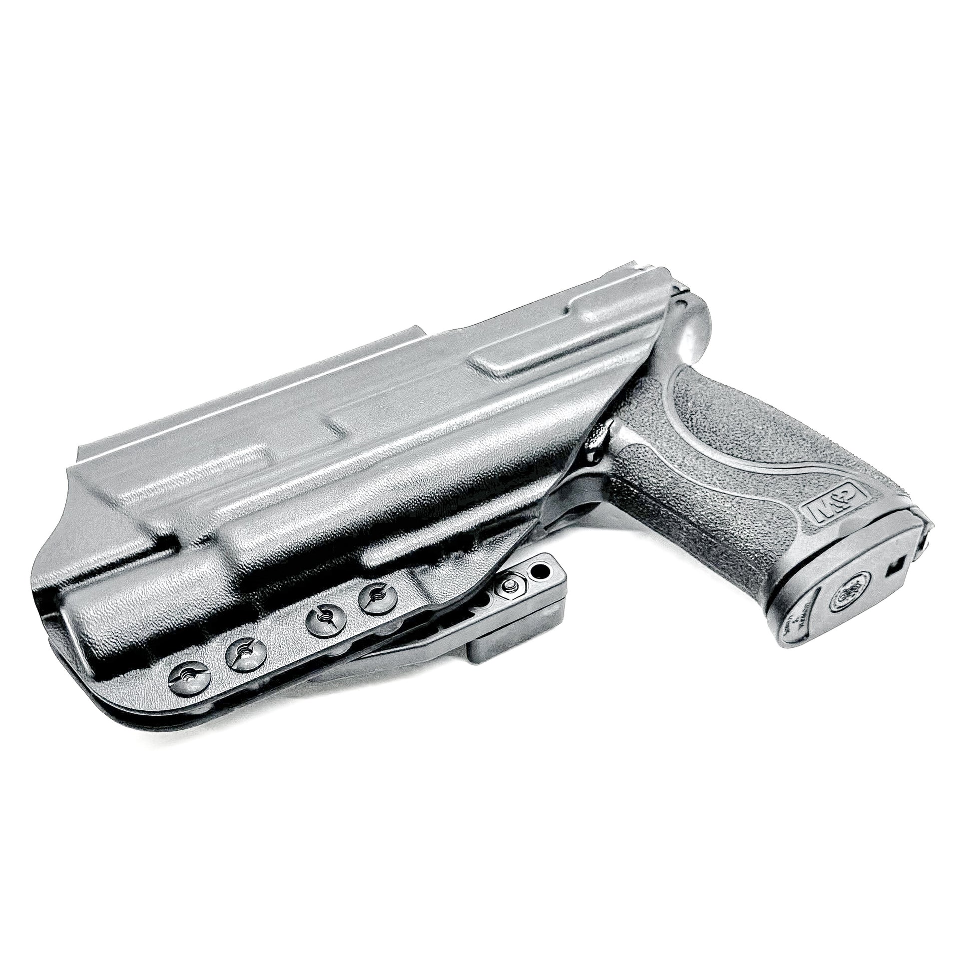 Smith & Wesson M&P 4-4.625 M2.0 & X300U Inside Waistband Holster in black with Monoblock and Modwing