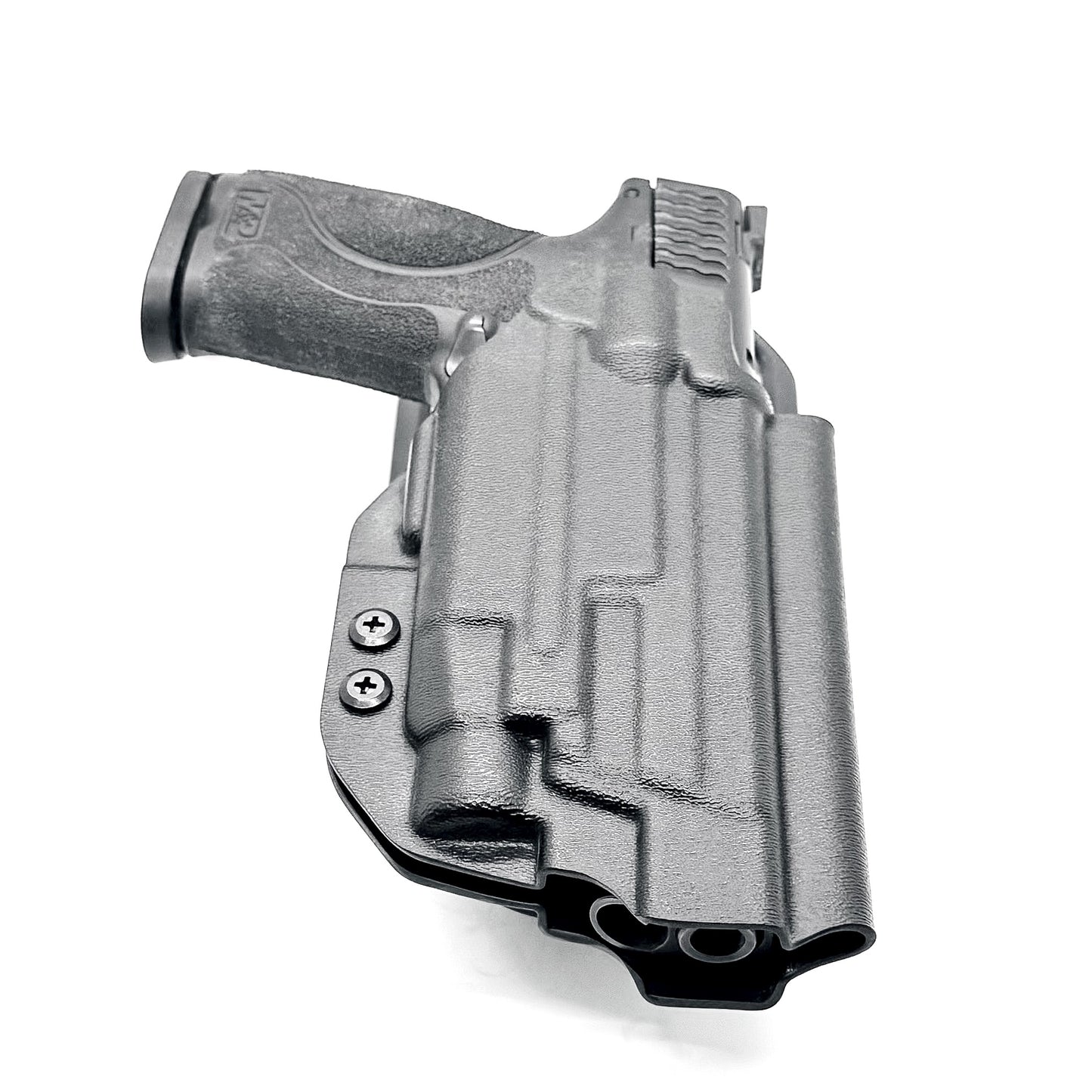 For the best Outside Waistband Smith & Wesson M&P 4.6" 10MM pistol & Streamlight TLR-7 HL-X, X & A Duty & Competition Holster, shop Four Brothers Holsters.