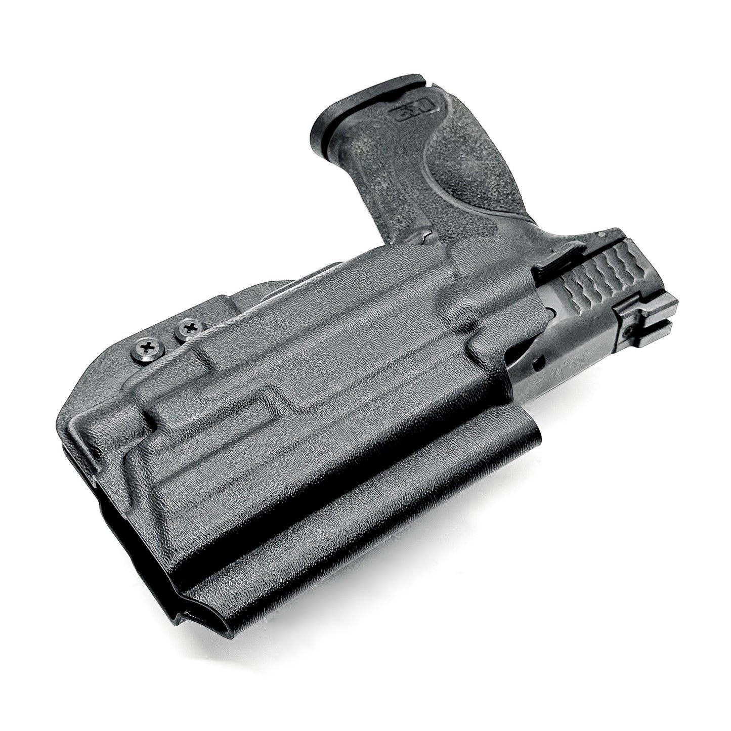 For the best Outside Waistband Holster for the Smith & Wesson M&P 4" 10MM pistol & Streamlight TLR-7 A, X & TLR-7 HL-X from Four Brothers 4BROS holsters.