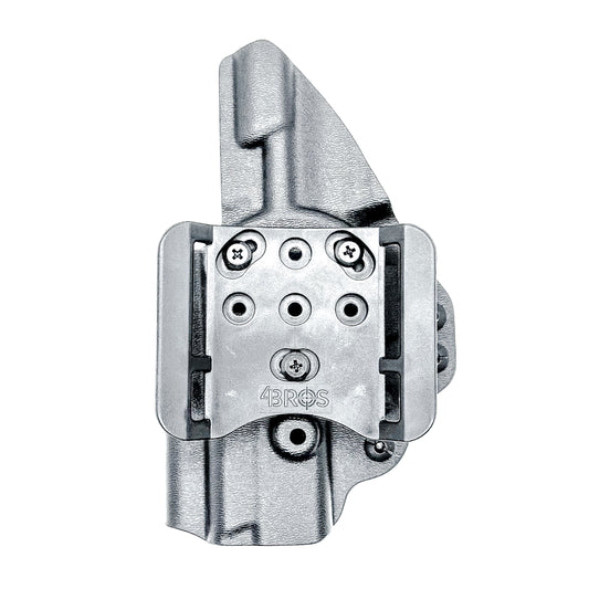 Outside waistband Kydex holster built for Smith & Wesson M&P 4.25", 4", and 3.6" full-size and compact pistols – precision-made by Four Brothers Holsters.