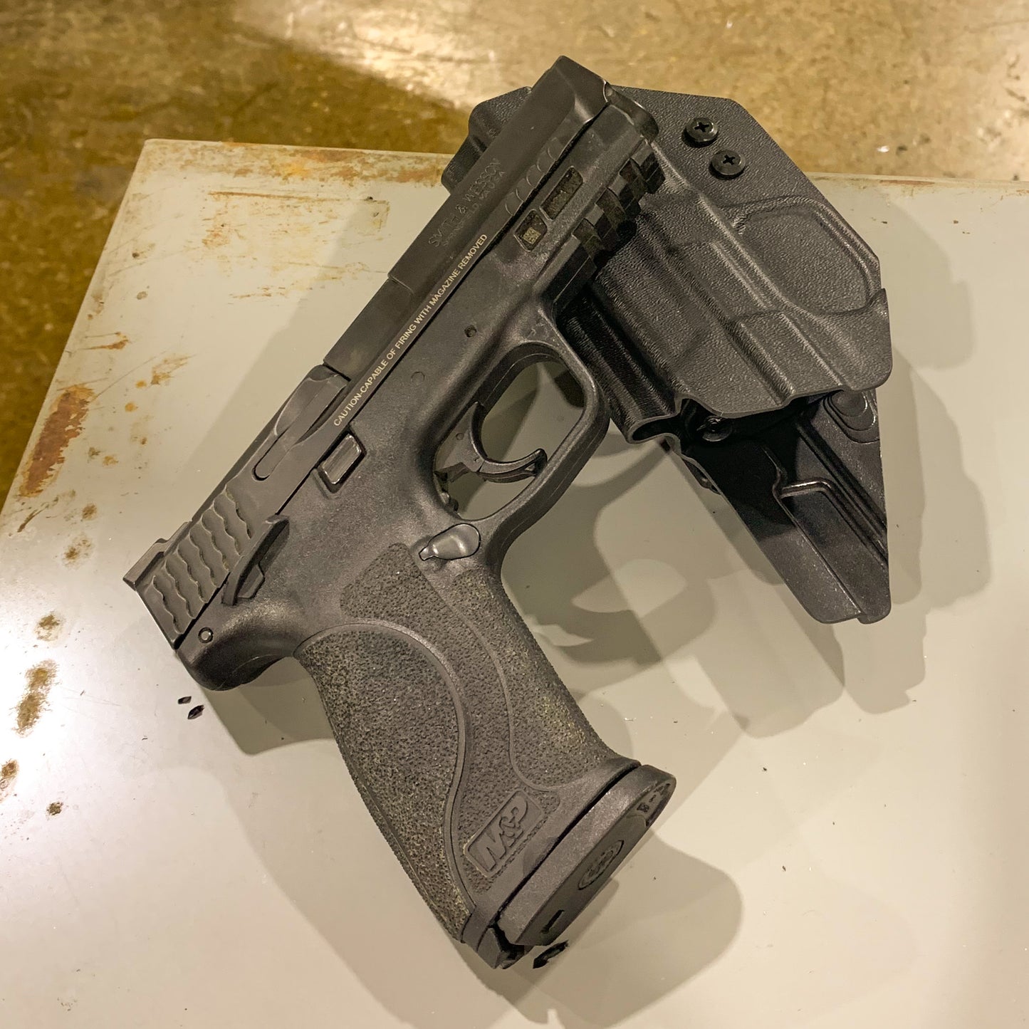 For the best Outside Waistband OWB Kydex Holster for the Smith and Wesson M&P 4.25”, 4", and 3.6 Full Size & Compact pistol, shop Four Brothers 4BROS Holsters.