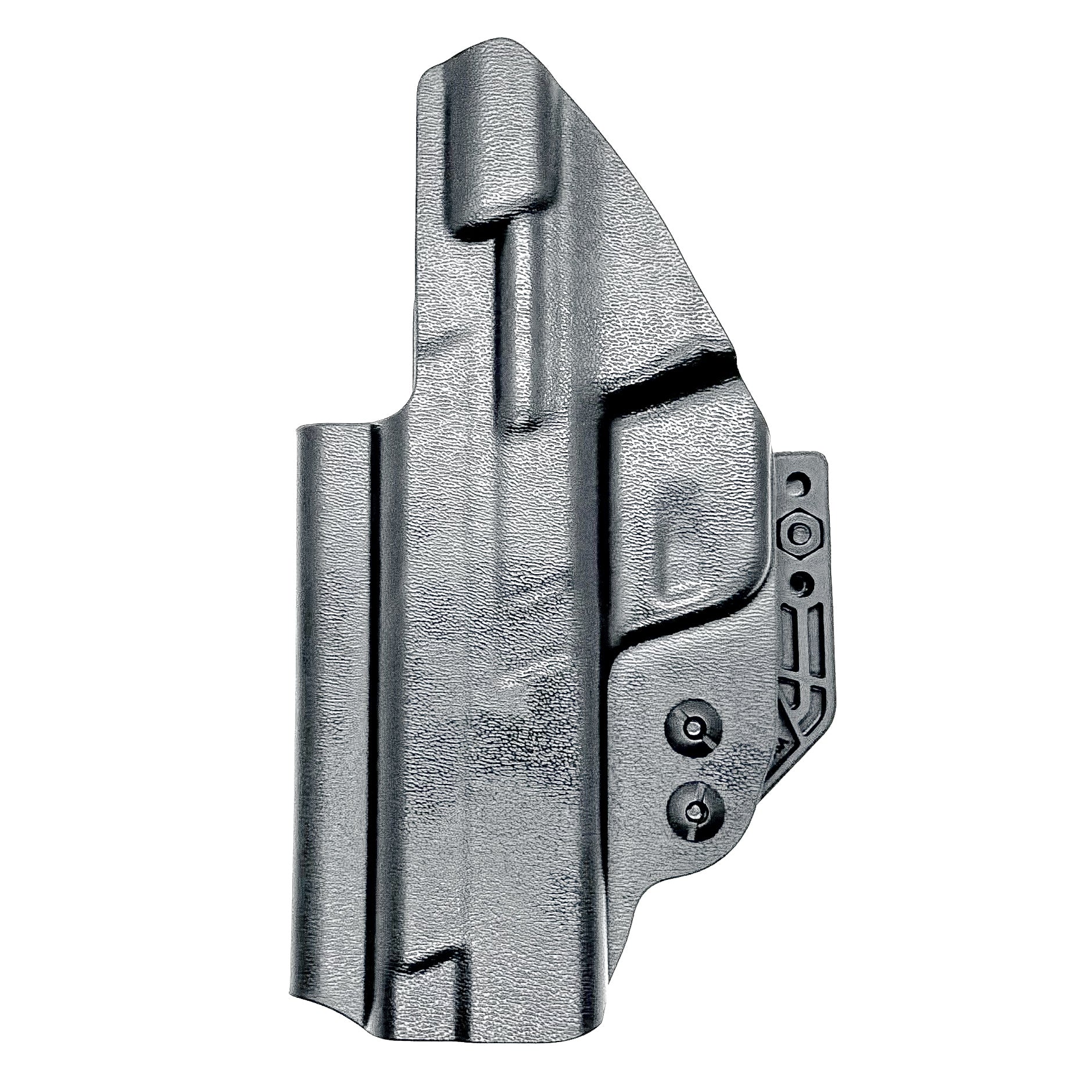 Smith & Wesson M&P 4" & 4.6" 10MM M2.0 IWB Holster from Four Brothers in black with Monoblock and Modwing