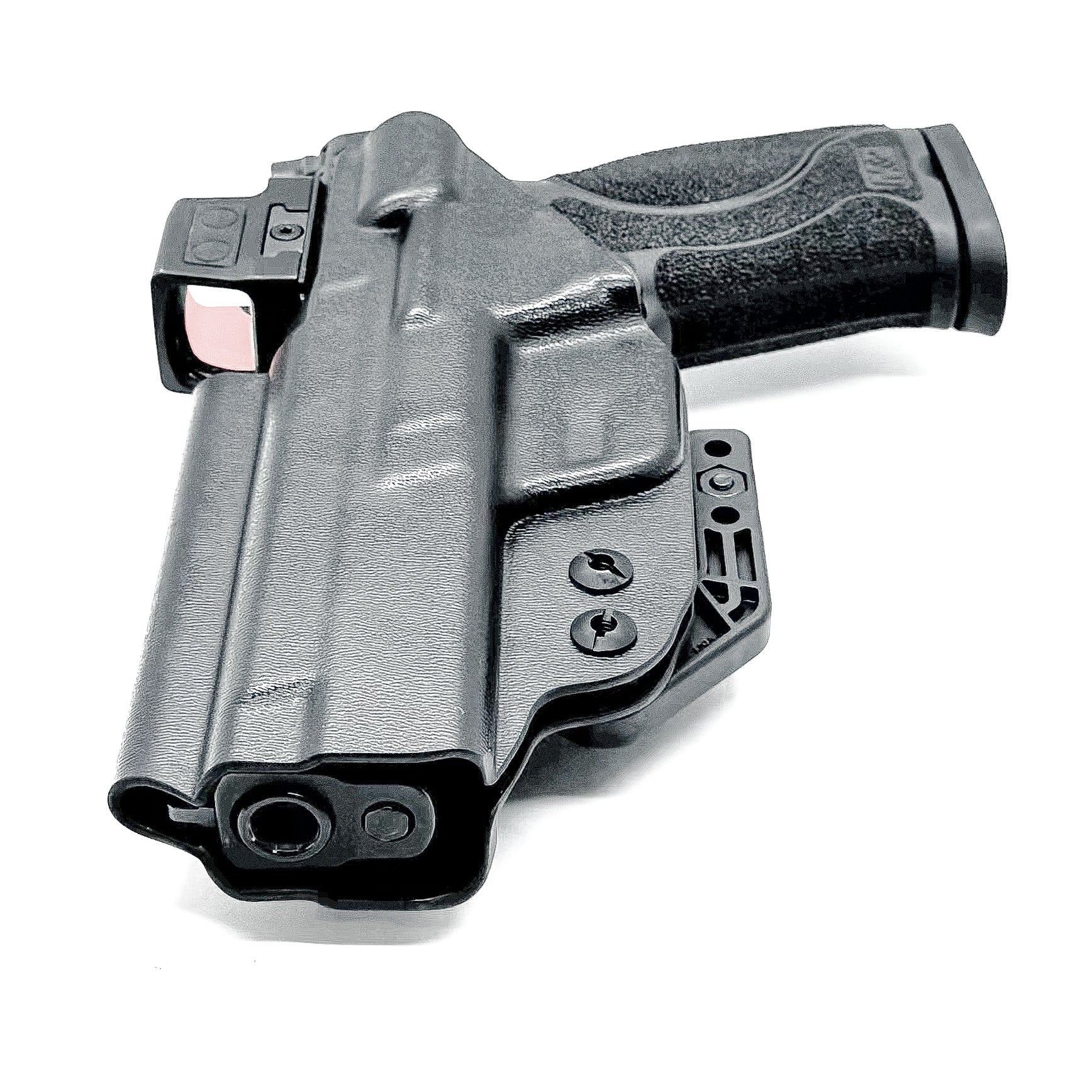 Smith & Wesson M&P 4" & 4.6" 10MM M2.0 IWB Holster from Four Brothers in black with Monoblock and Modwing