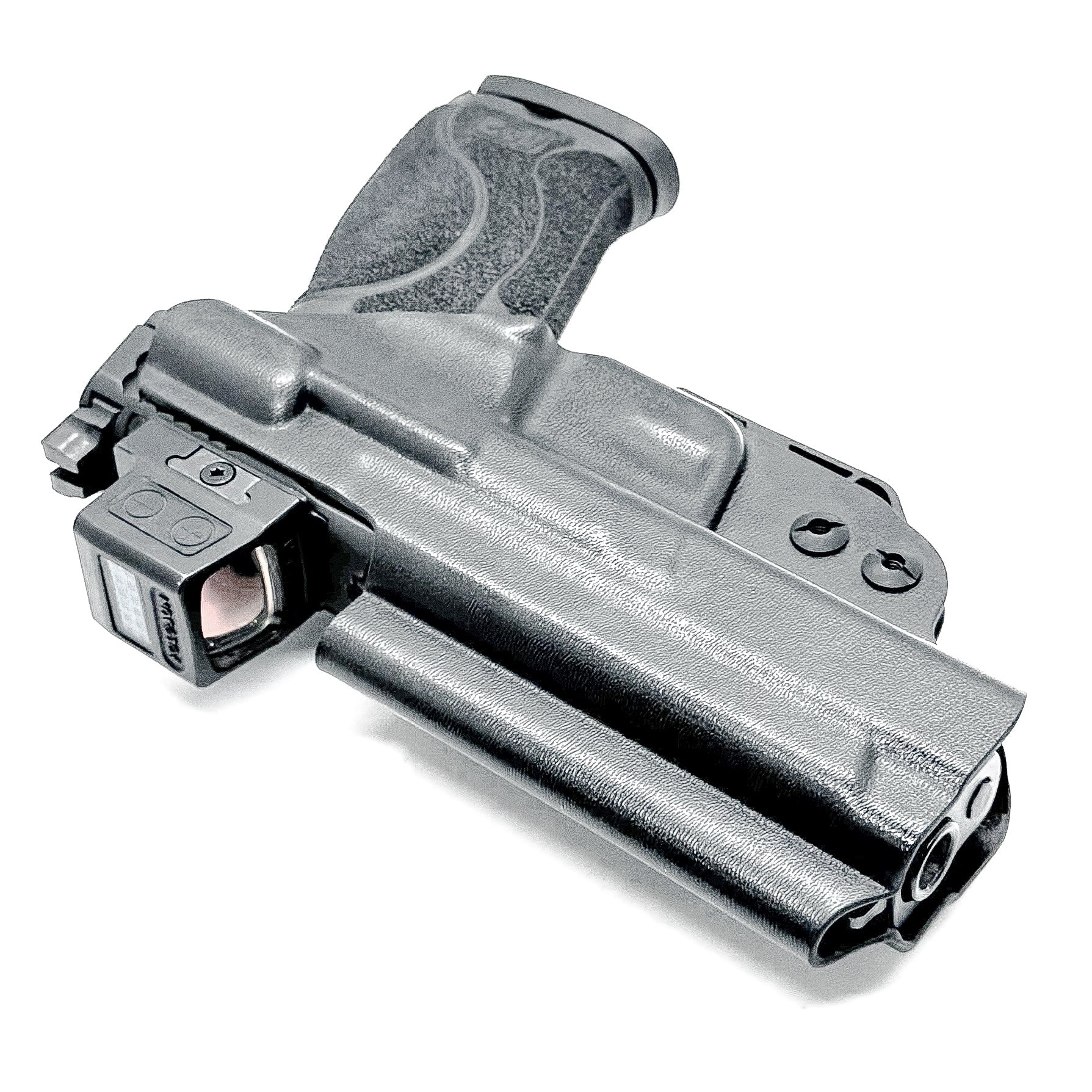 Smith & Wesson M&P 4" & 4.6" 10MM M2.0 IWB Holster from Four Brothers in black with Monoblock and Modwing