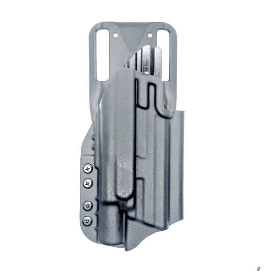 Smith & Wesson M&P 4 & 4.6 10MM M2.0 & X300U Duty & Competition Holster in black with Duty Drop attachment.