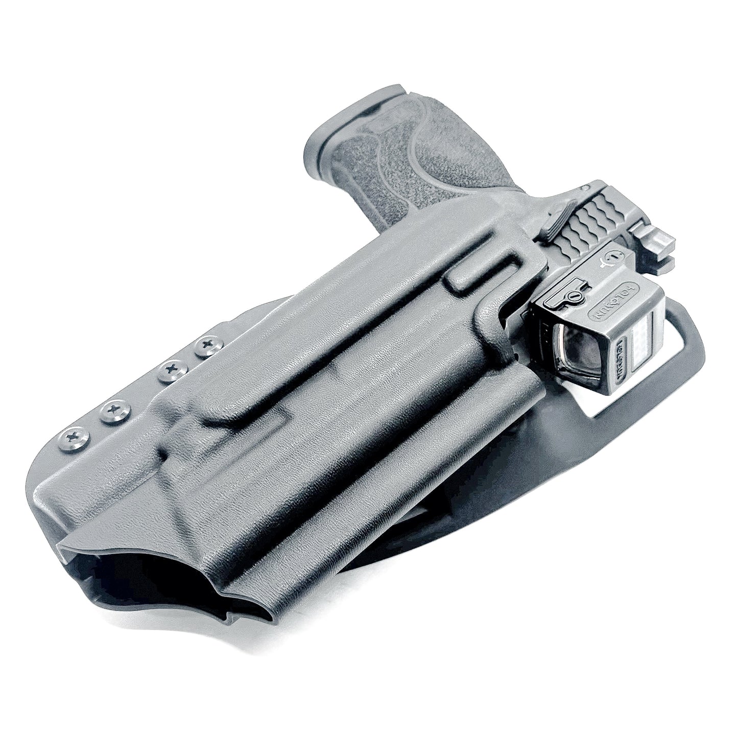 Smith & Wesson M&P 4 & 4.6 10MM M2.0 & X300U Duty & Competition Holster in black with Duty Drop attachment.