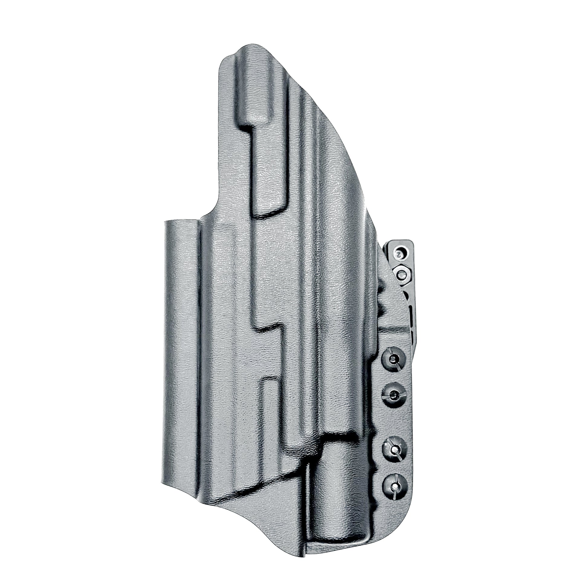 Black Inside Waistband Holster for the Smith & Wesson M&P 4 & 4.6 10MM M2.0 & X300U with monoblock and modwing.