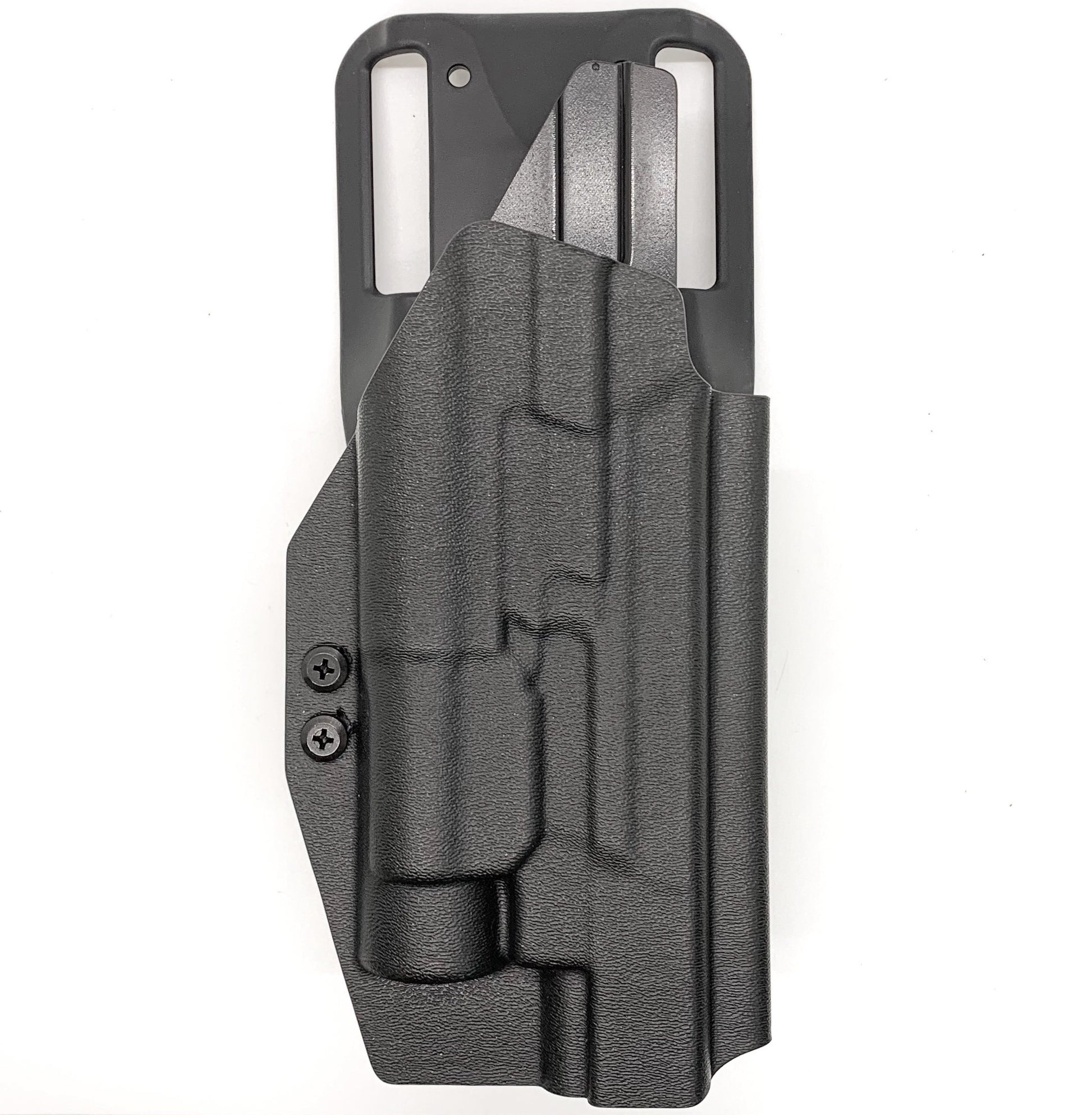 For the best OWB S&W Performance Center M&P M2.0 5.6" 10MM with thumb safety & Streamlight TLR-1 HL Duty & Competition Holster, shop Four Brothers Holsters.