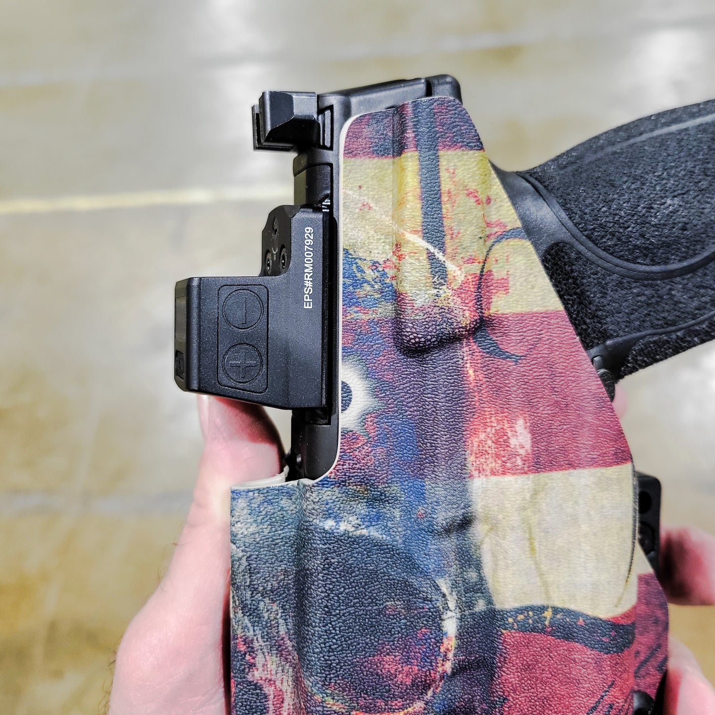 For the Best IWB AIWB Holster for the Smith and Wesson M&P 5.6" Performance Center 10MM M2.0 pistol with thumb safety & TLR-1, shop Four Brothers Holsters.