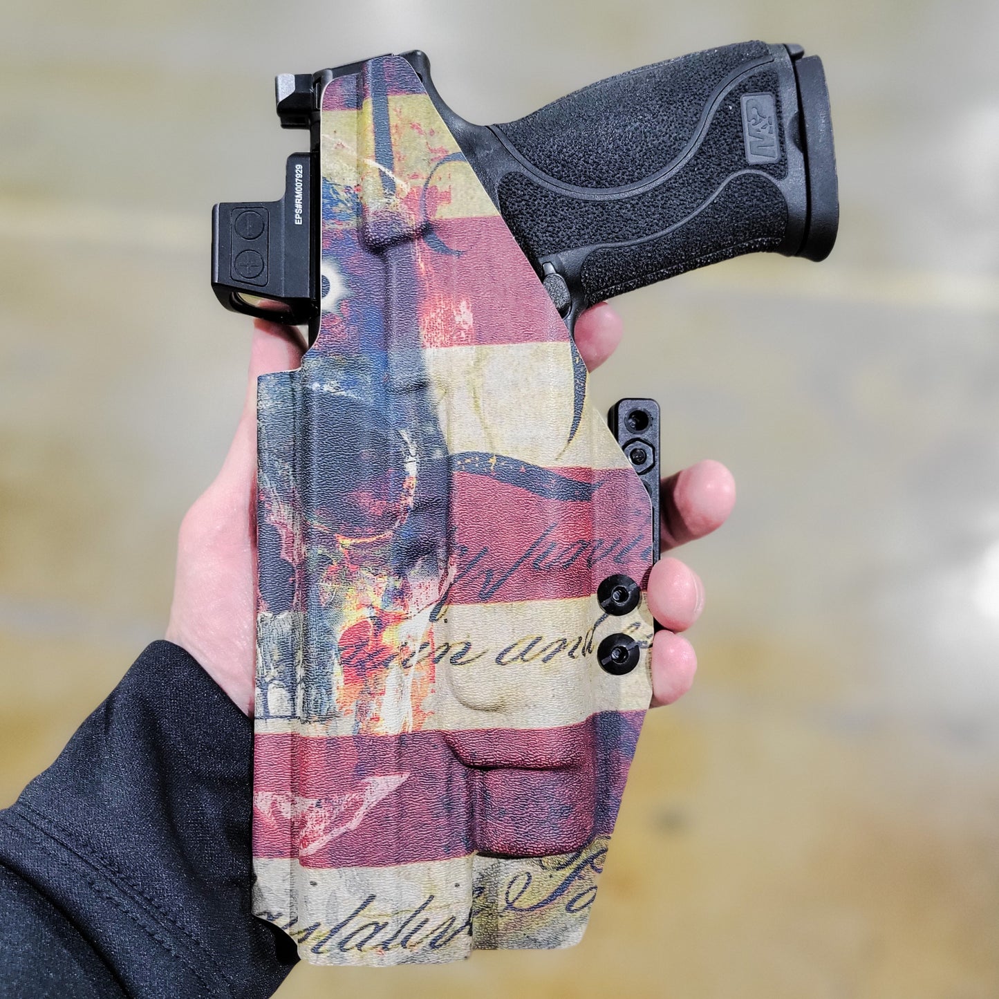 For the Best IWB AIWB Holster for the Smith and Wesson M&P 5.6" Performance Center 10MM M2.0 pistol with thumb safety & TLR-1, shop Four Brothers Holsters.