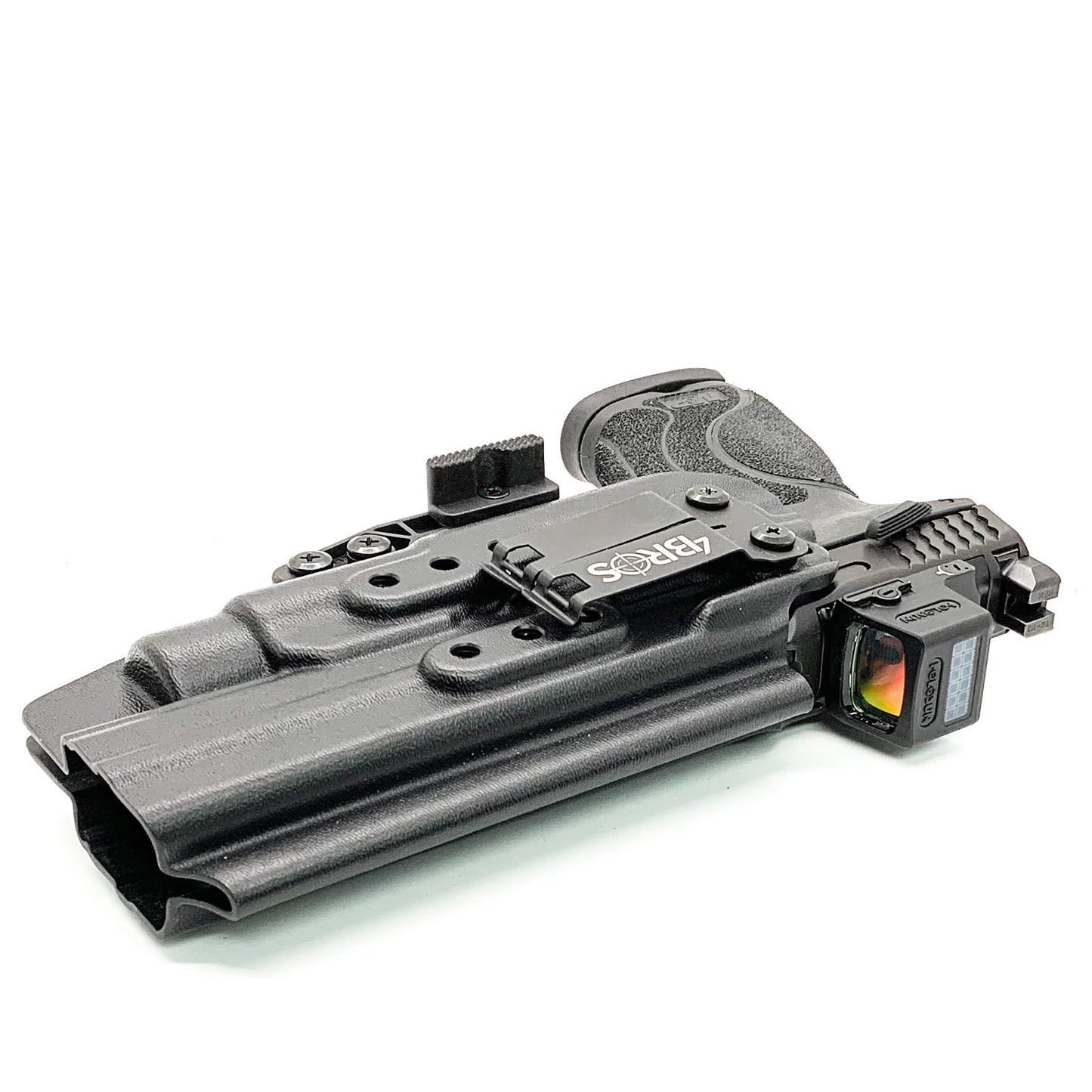 For the Best IWB AIWB Holster for the Smith and Wesson M&P 5.6" Performance Center 10MM M2.0 pistol with thumb safety & TLR-1, shop Four Brothers Holsters.