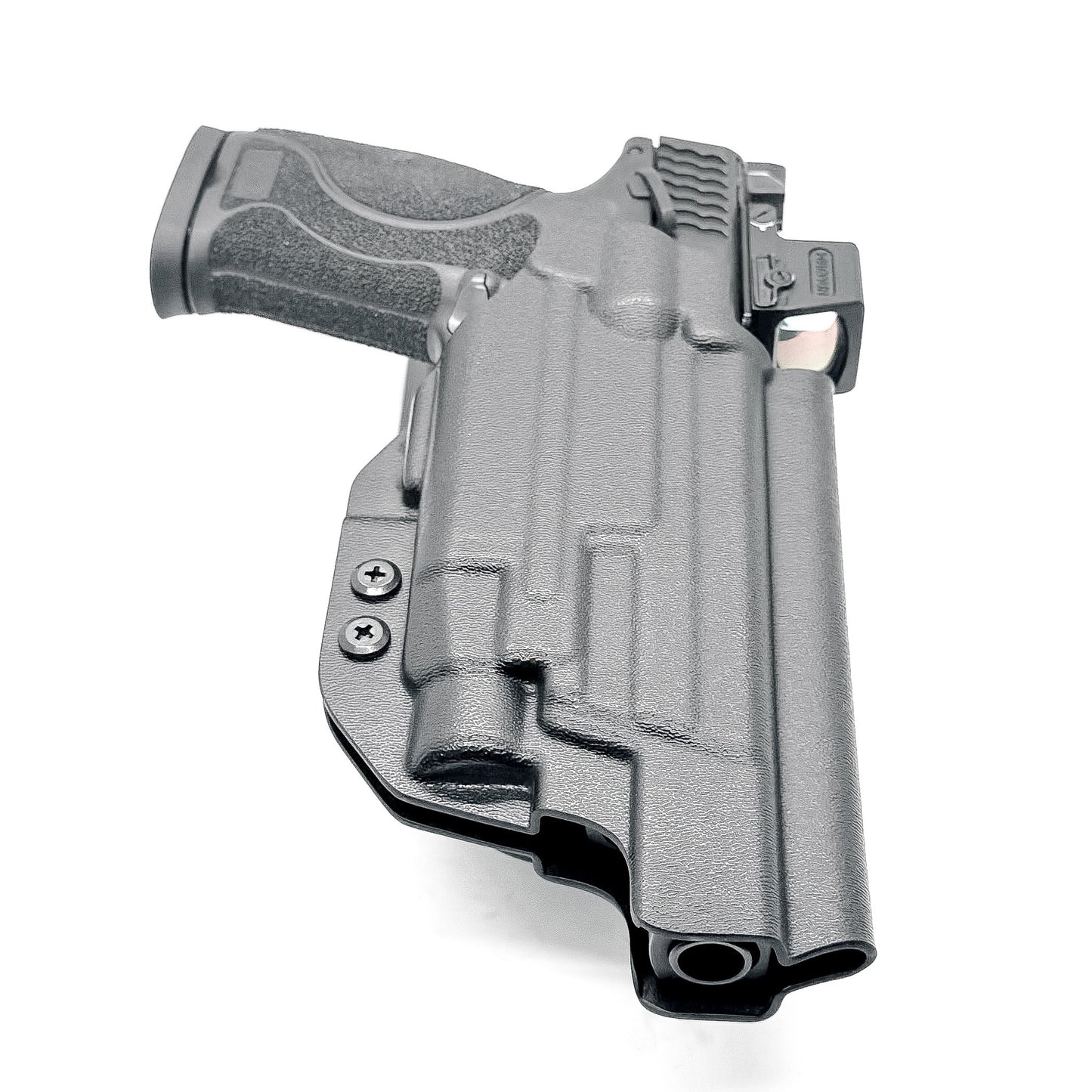 For the best OWB Smith & Wesson M&P 5.6" 10MM pistol & Streamlight TLR-7 A, X & TLR-7 HL-X Duty & Competition Kydex Holster, shop Four Brothers Holsters.