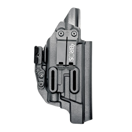 For the best IWB Inside Waistband Holster for the Smith & Wesson M&P 5.6" M2.0 10MM pistol & Streamlight TLR-7 A, X & TLR-7 HL-X Four Brothers 4BROS holsters.