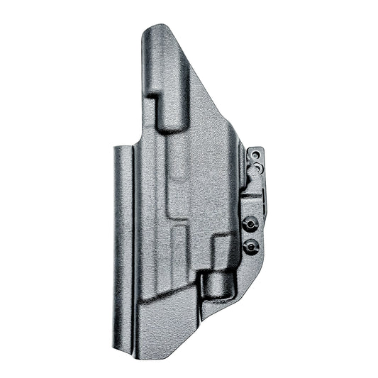 IWB Inside Waistband Holster for the Smith & Wesson M&P 5.6" M2.0 10MM pistol & Streamlight TLR-7 A, X & TLR-7 HL-X in black with a DCC Monoblock and a Modwing
