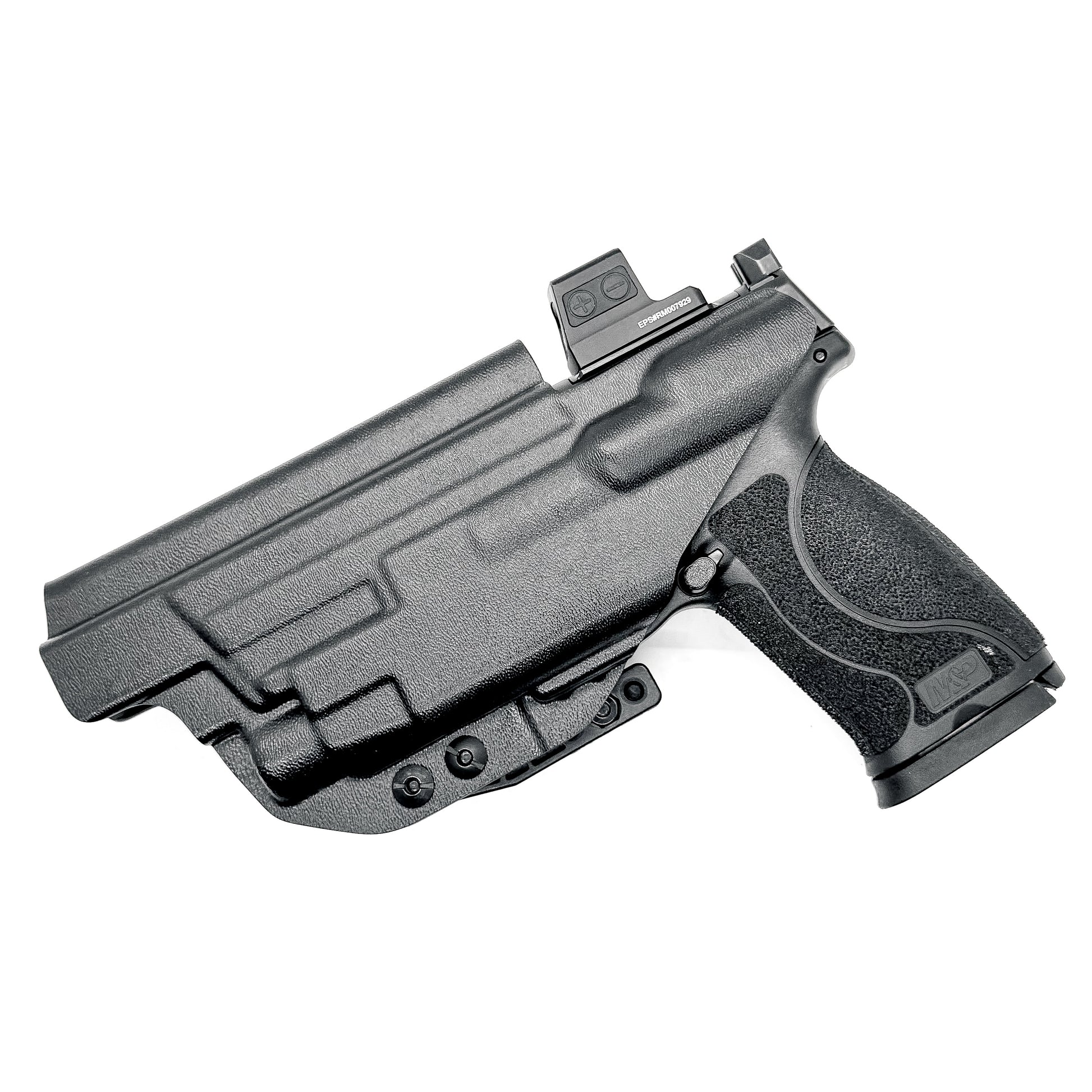 For the best IWB Inside Waistband Holster for the Smith & Wesson M&P 5.6" M2.0 10MM pistol & Streamlight TLR-7 A, X & TLR-7 HL-X Four Brothers 4BROS holsters.