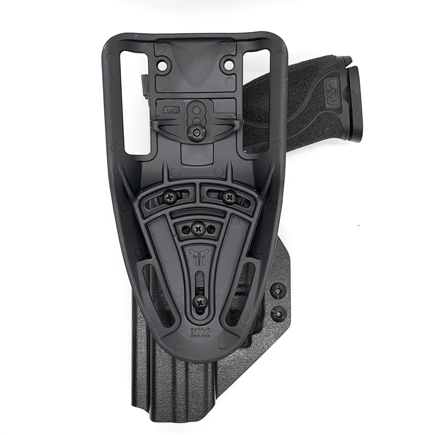 For the best Duty & Competition holster for the Smith & Wesson Performance Center M&P M2.0 5.6" 10MM with thumb safety & TLR-8A shop Four Brothers Holsters.